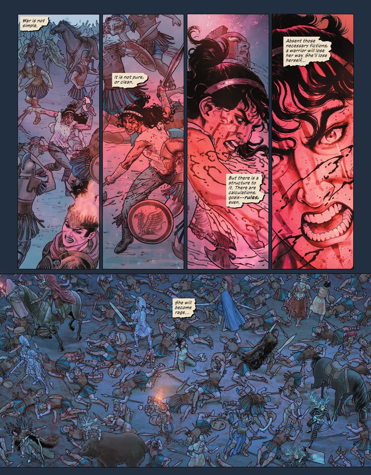 Read online Wonder Woman Historia: The Amazons comic -  Issue #3 - 27