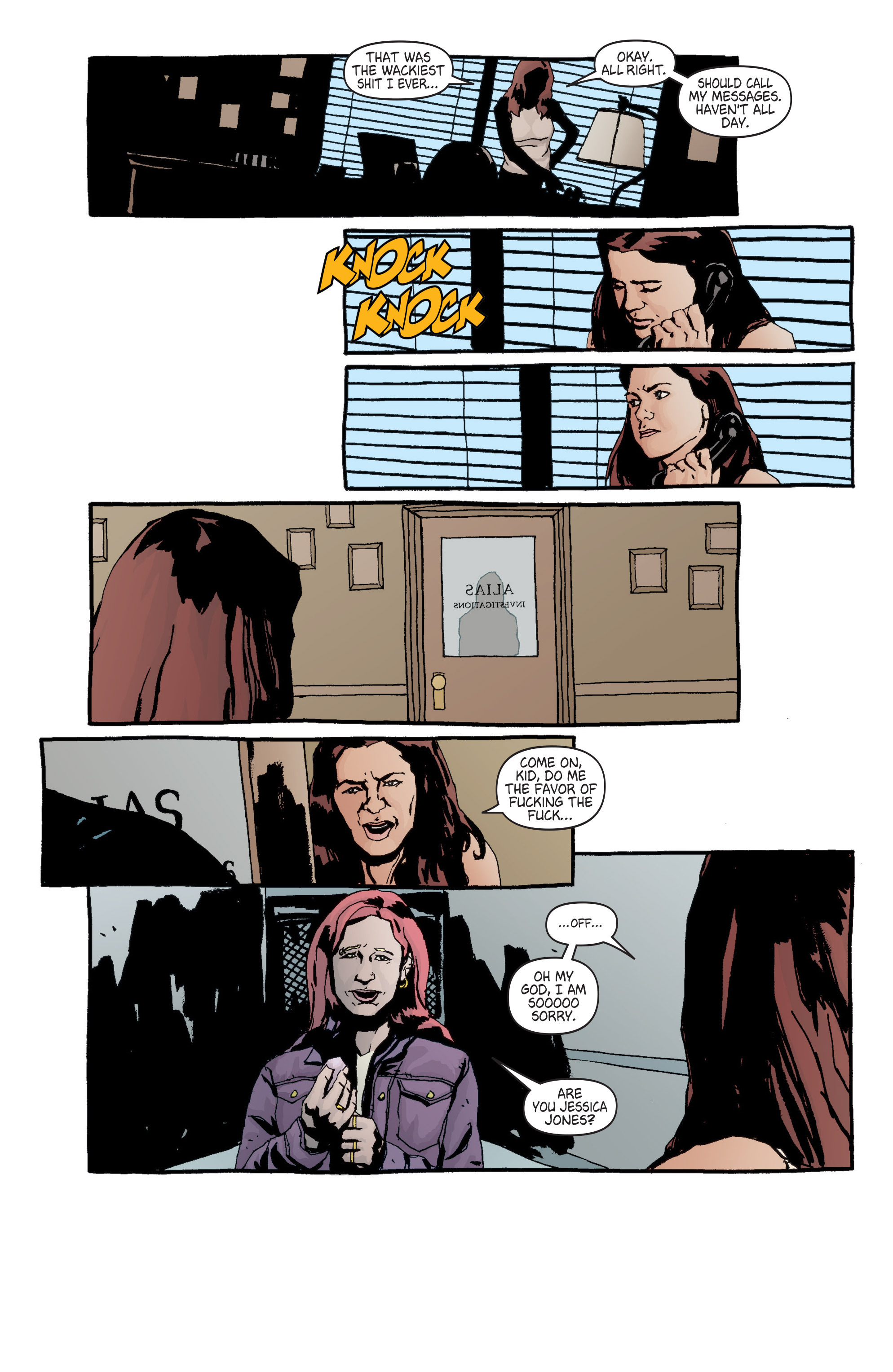 Read online Alias comic -  Issue #6 - 20