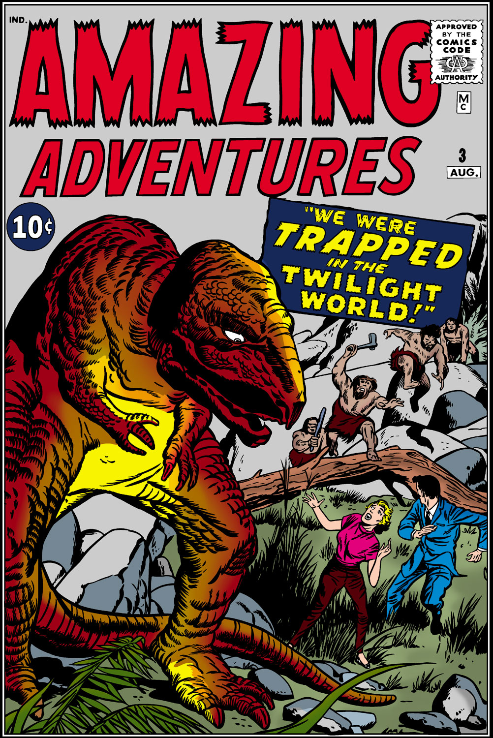 Read online Amazing Adventures (1961) comic -  Issue #3 - 1