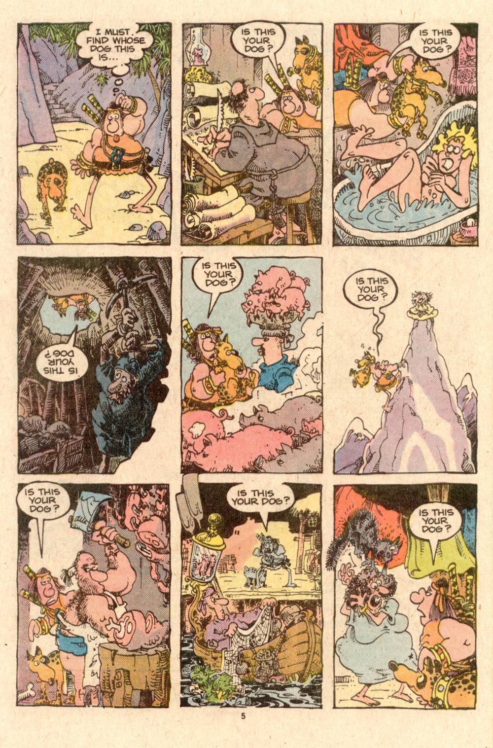 Read online Sergio Aragonés Groo the Wanderer comic -  Issue #30 - 5