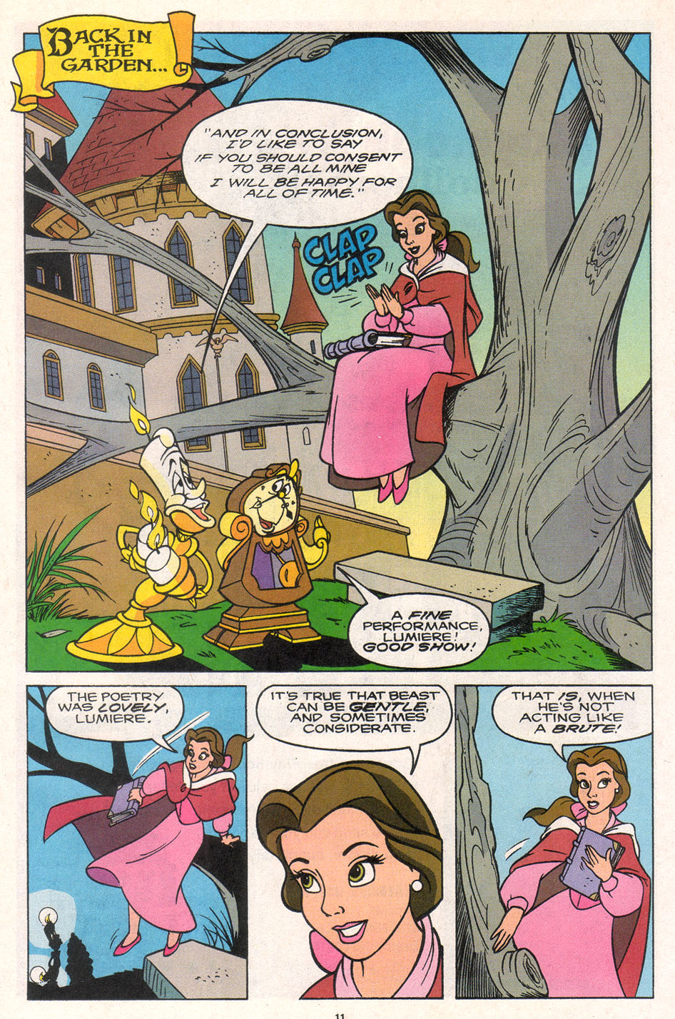 Read online Disney's Beauty and the Beast comic -  Issue #6 - 13