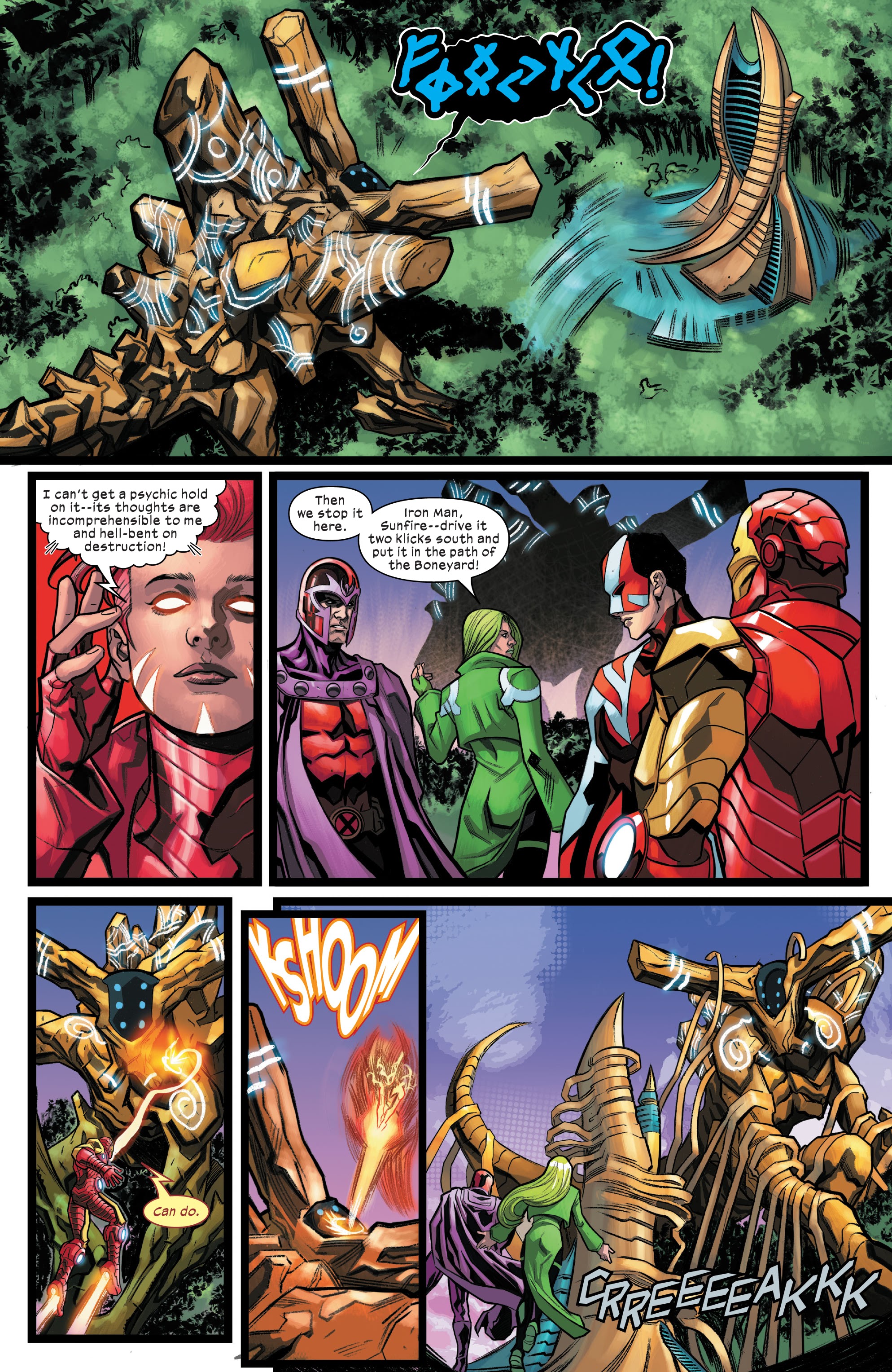 Read online X-Men: The Trial Of Magneto comic -  Issue #3 - 16