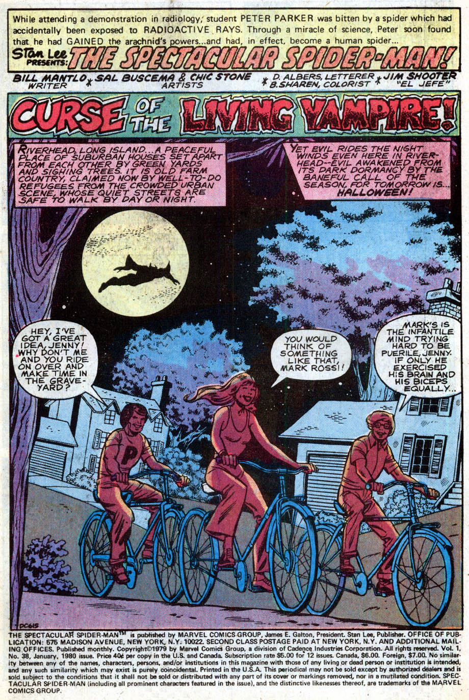 Read online The Spectacular Spider-Man (1976) comic -  Issue #38 - 2