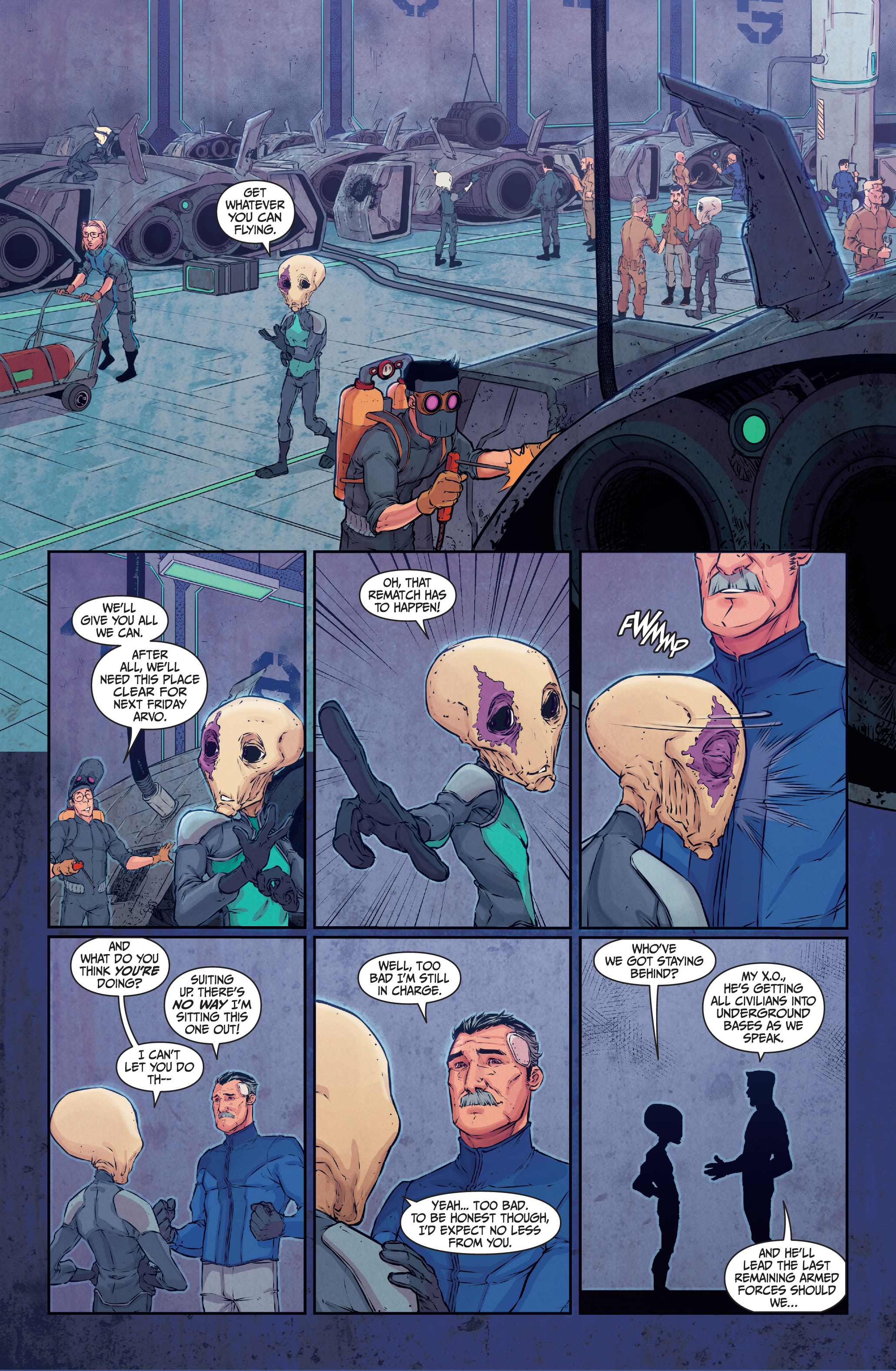 Read online Exilium comic -  Issue #6 - 22