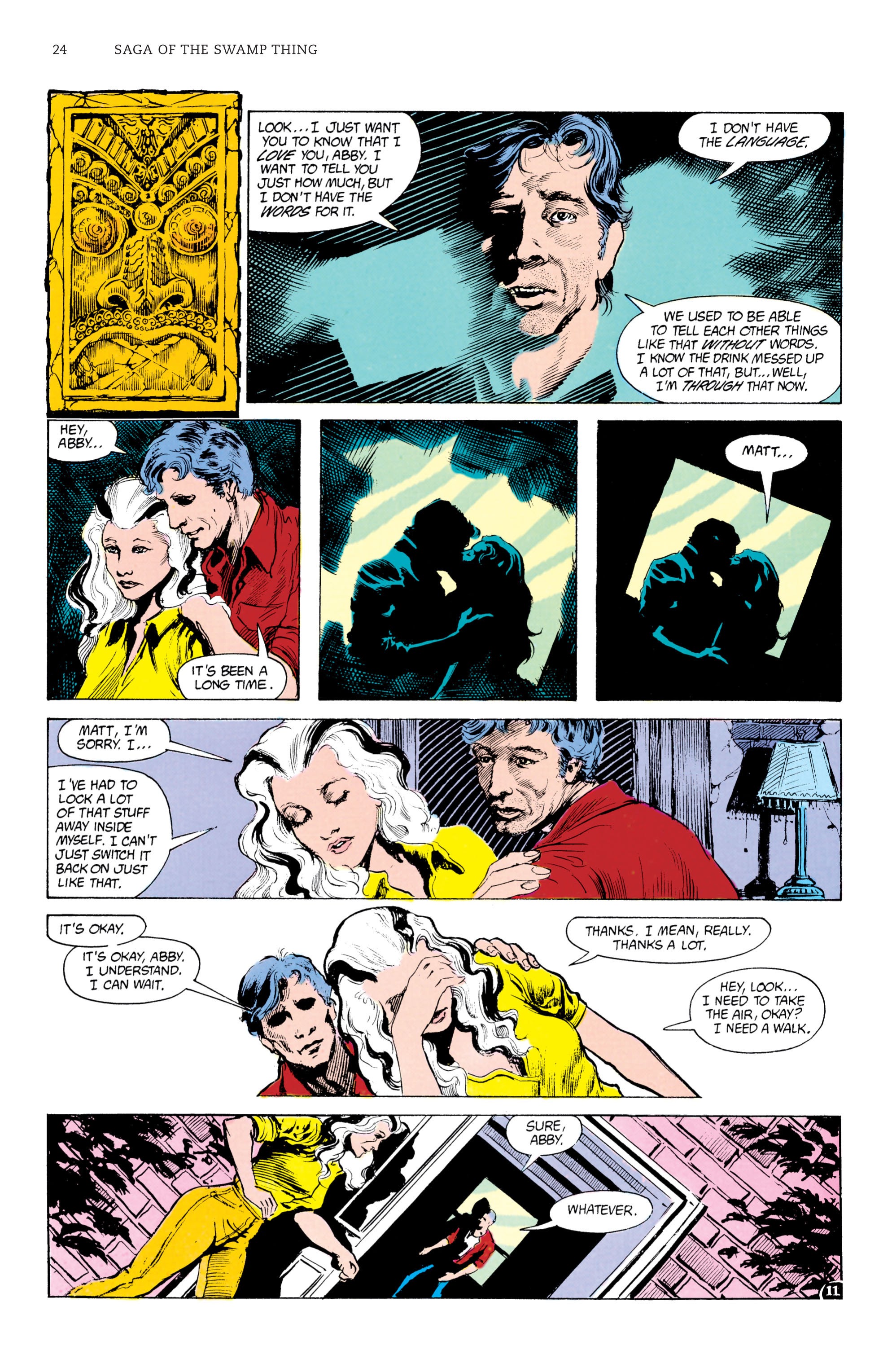 Read online Saga of the Swamp Thing comic -  Issue # TPB 1 (Part 1) - 24