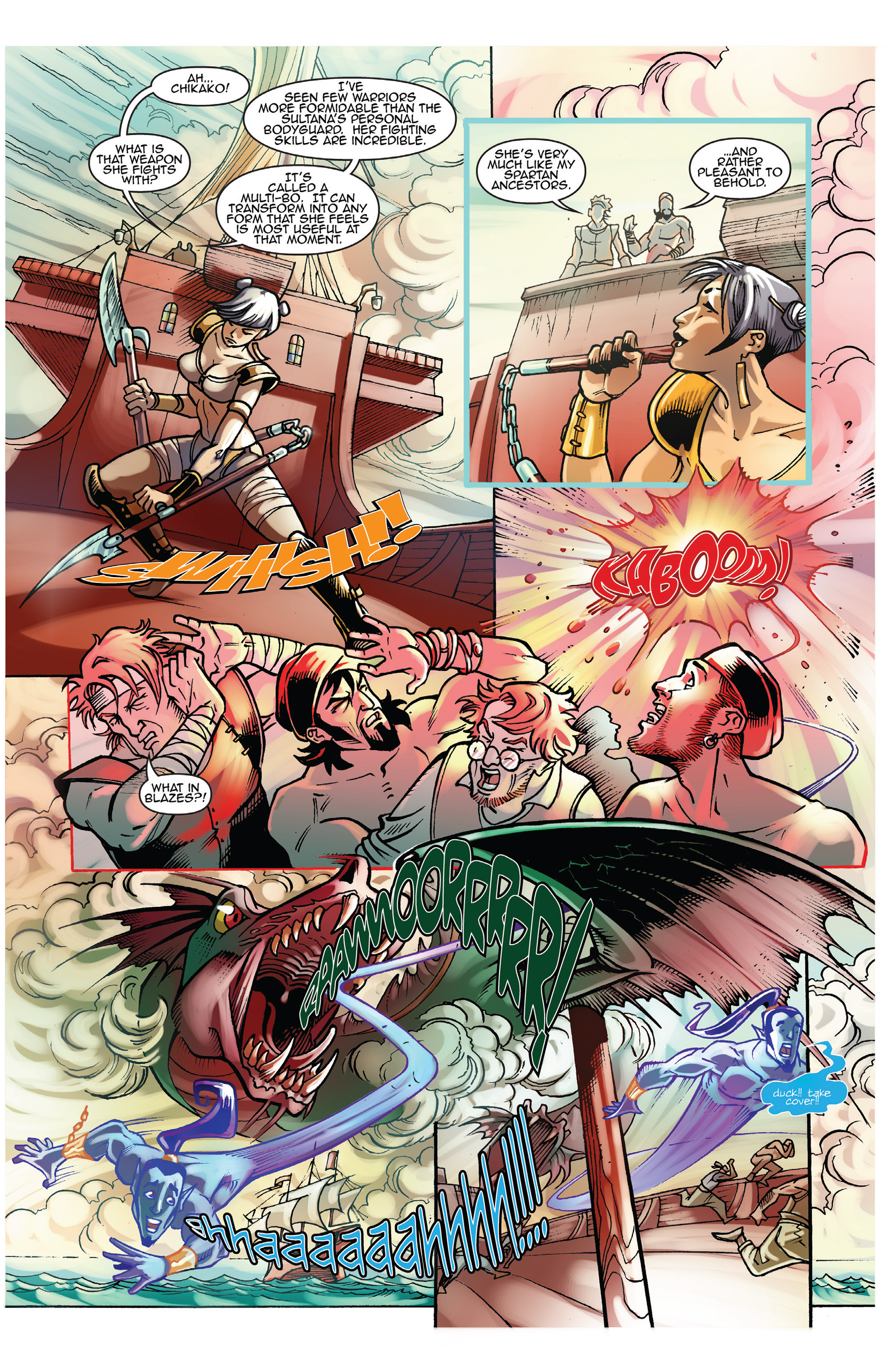 Read online Sinbad And The Merchant Of Ages comic -  Issue #1 - 6