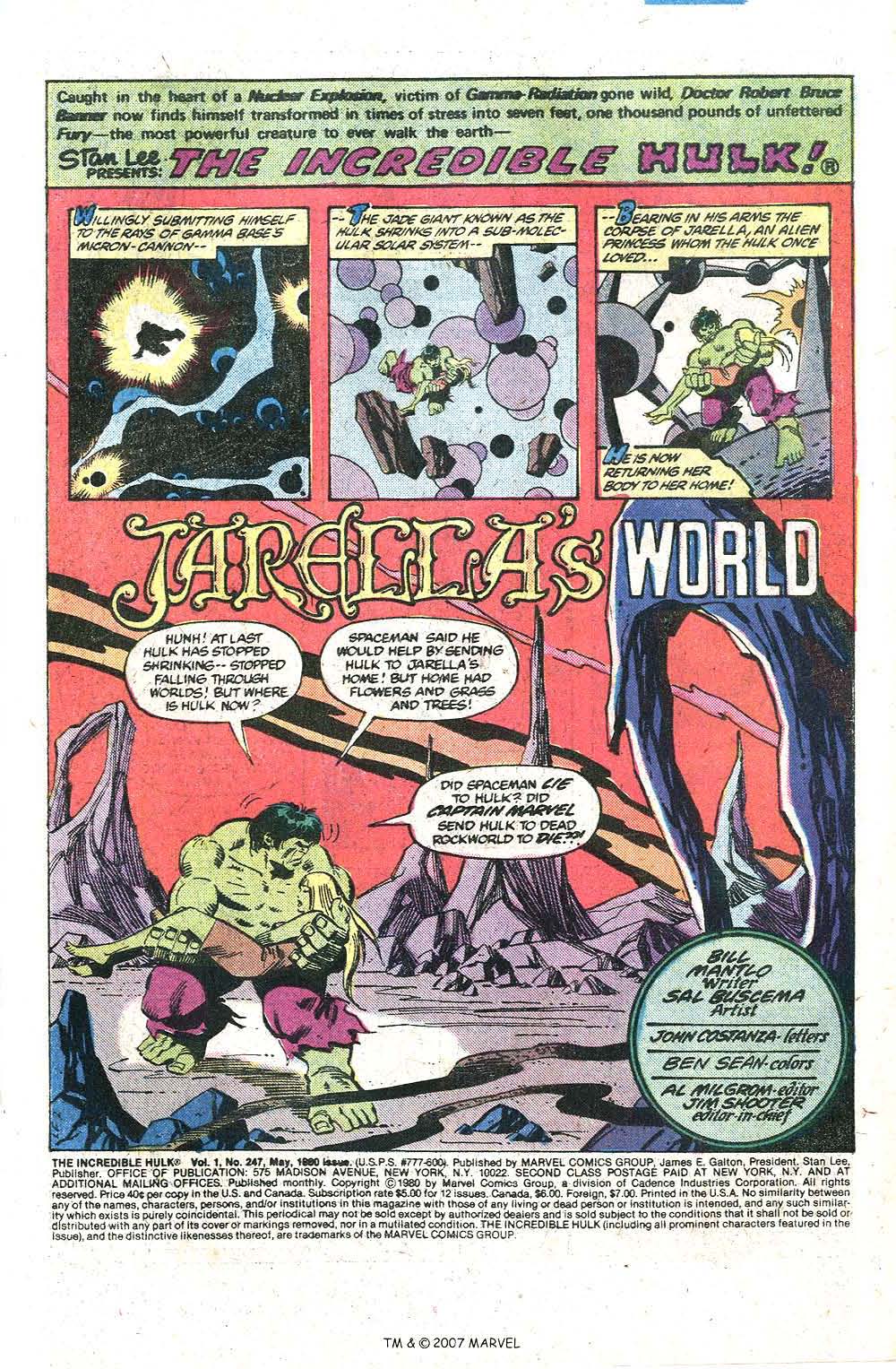 The Incredible Hulk (1968) issue 247 - Page 3