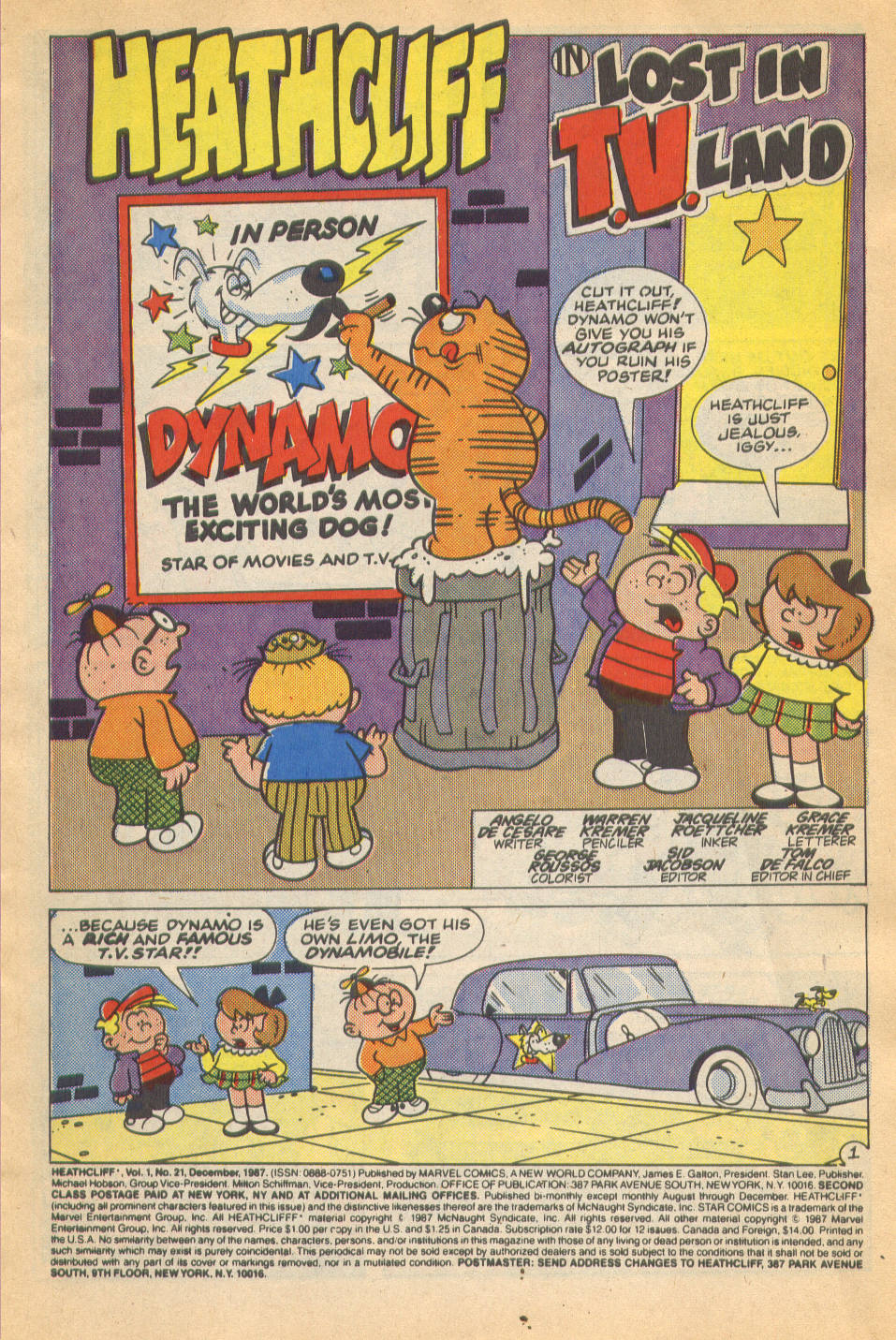 Read online Heathcliff comic -  Issue #21 - 3