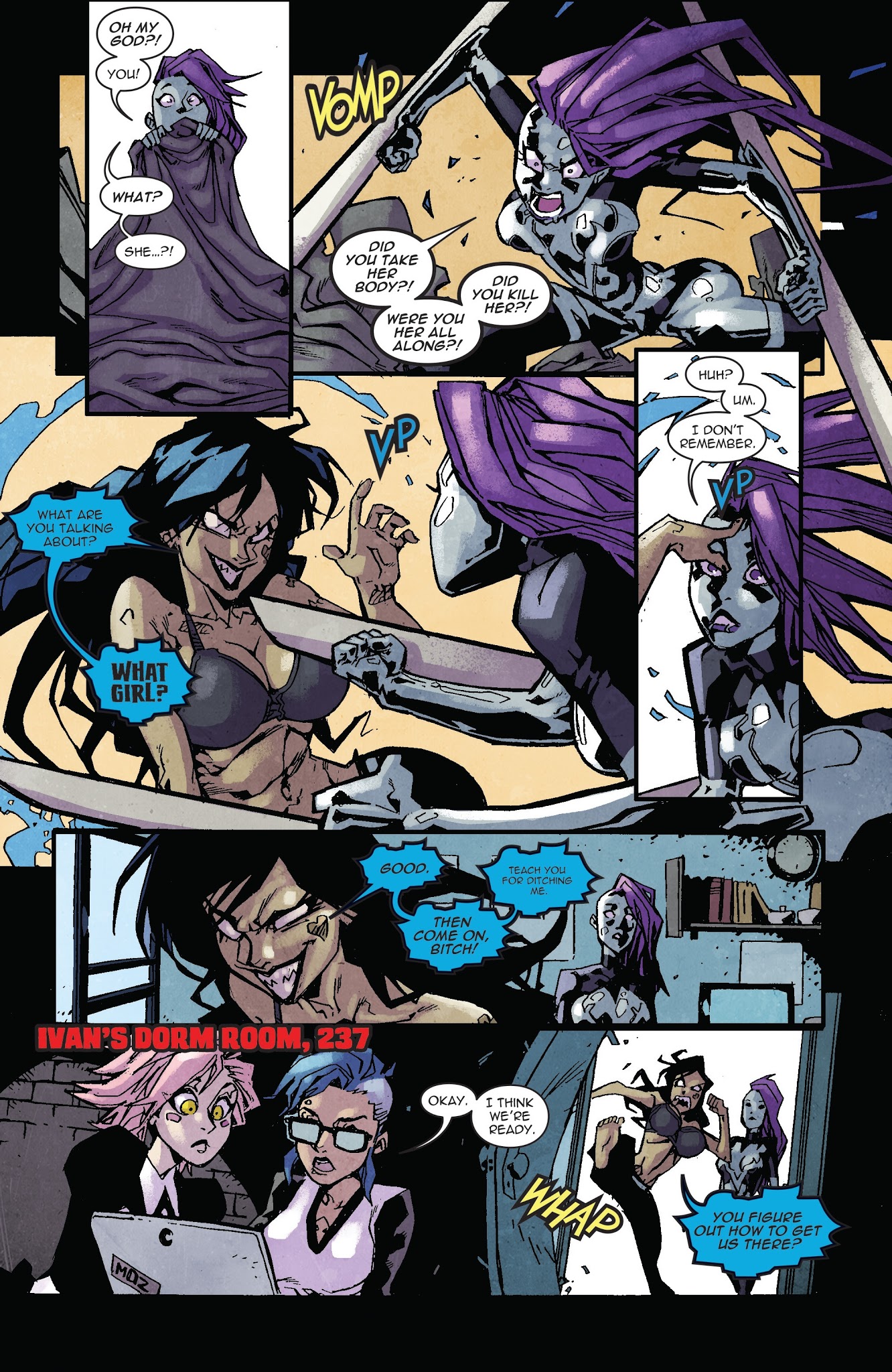 Read online Vampblade Season 2 comic -  Issue #8 - 24