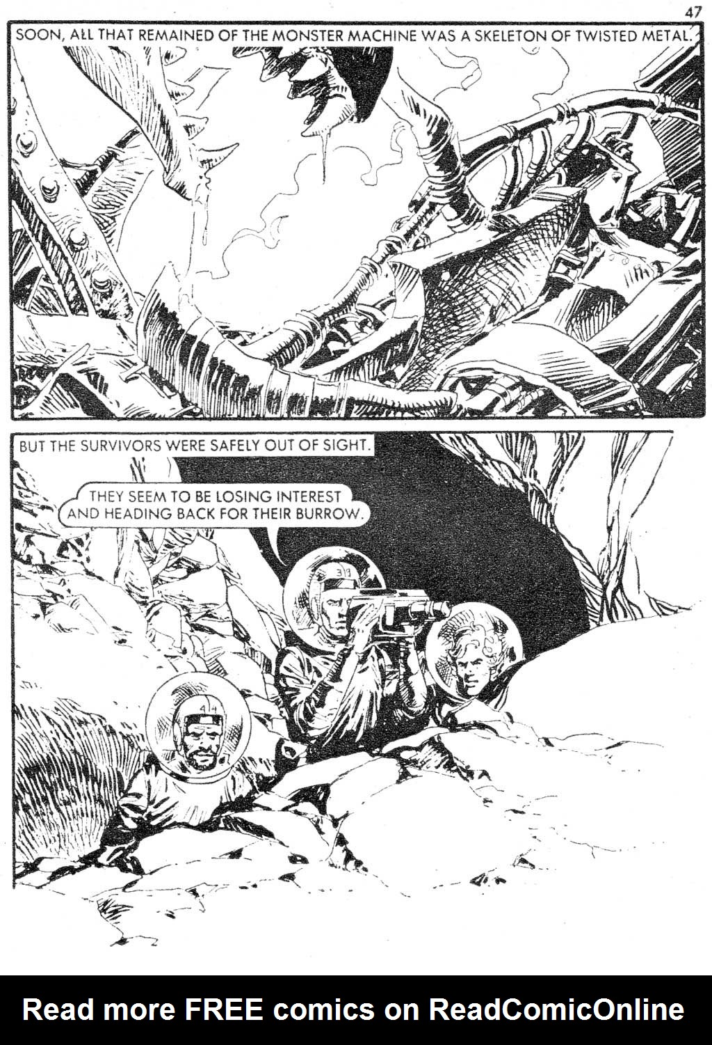 Read online Starblazer comic -  Issue #81 - 47