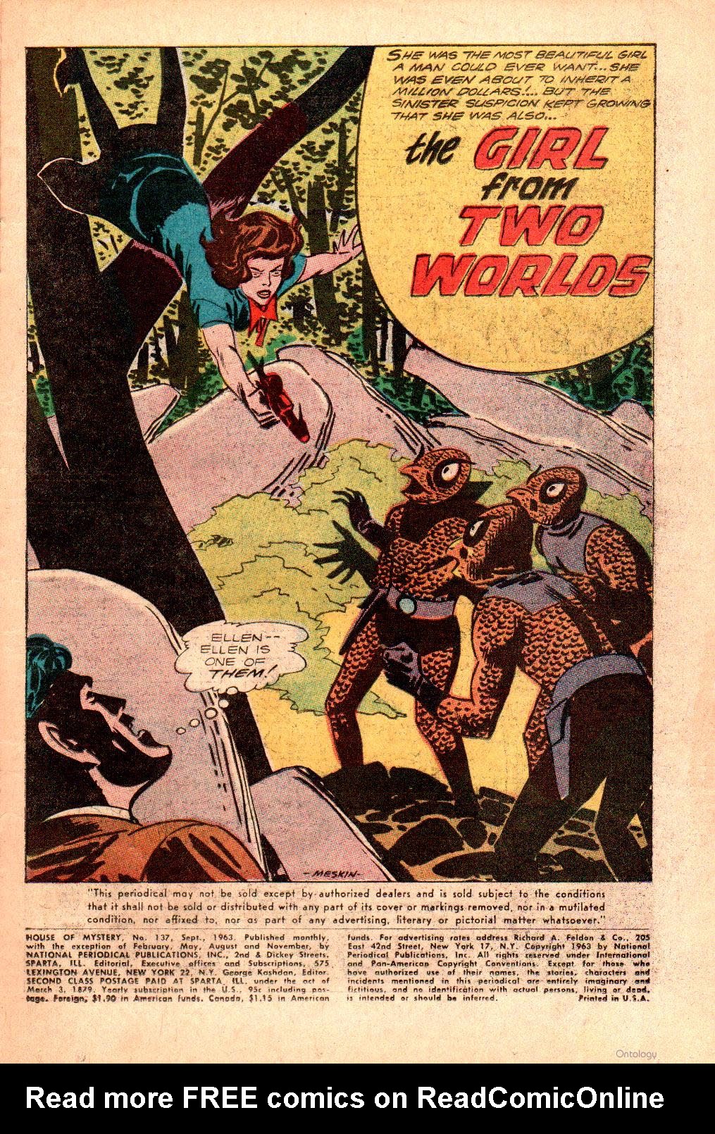 Read online House of Mystery (1951) comic -  Issue #137 - 3