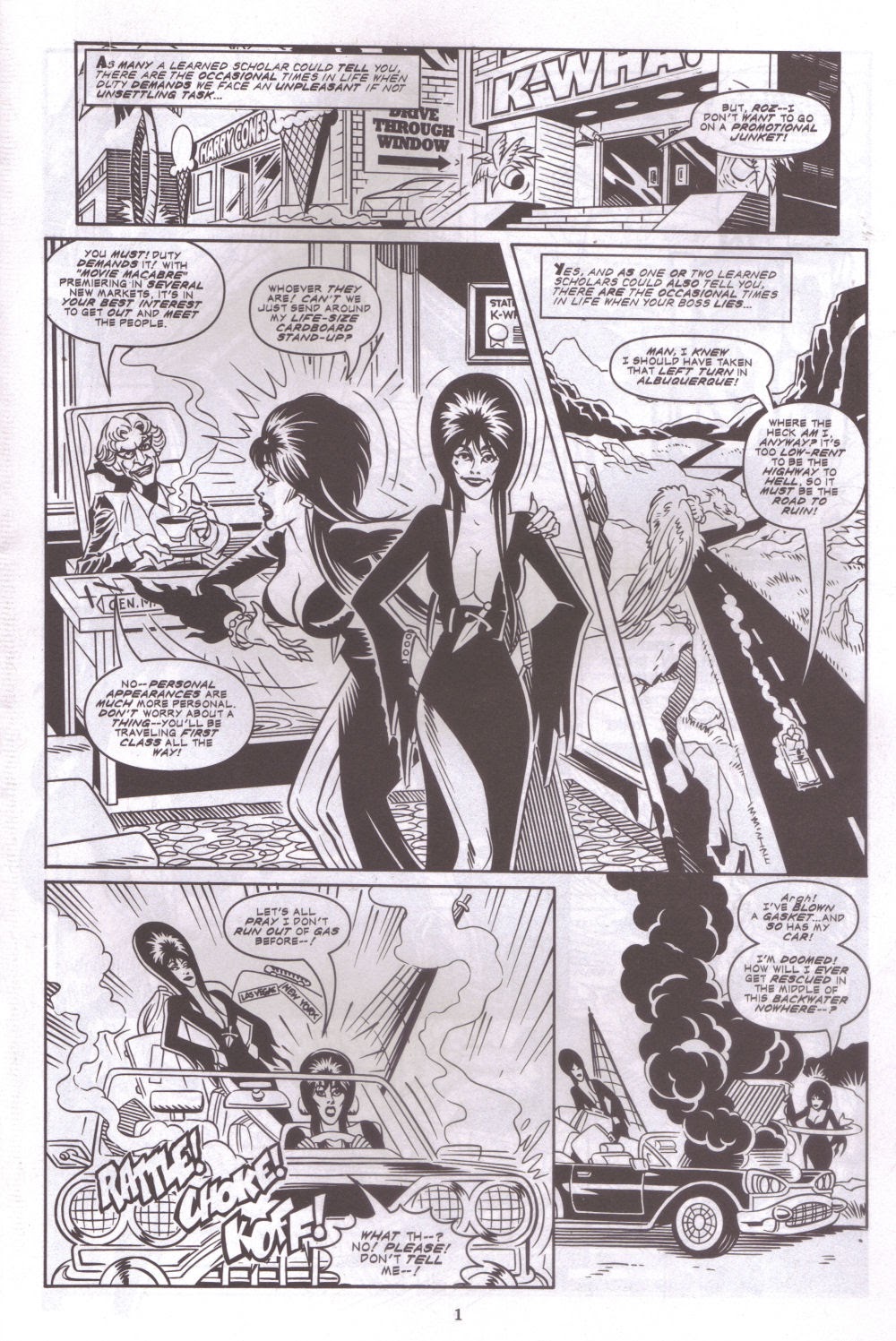 Read online Elvira, Mistress of the Dark comic -  Issue #158 - 3