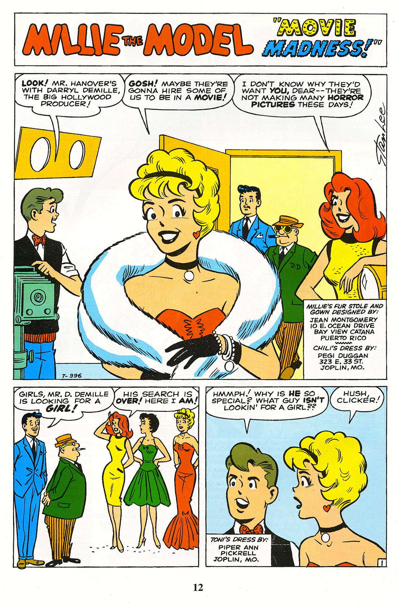 Read online Marvel Milestones: Millie the Model & Patsy Walker comic -  Issue # Full - 14