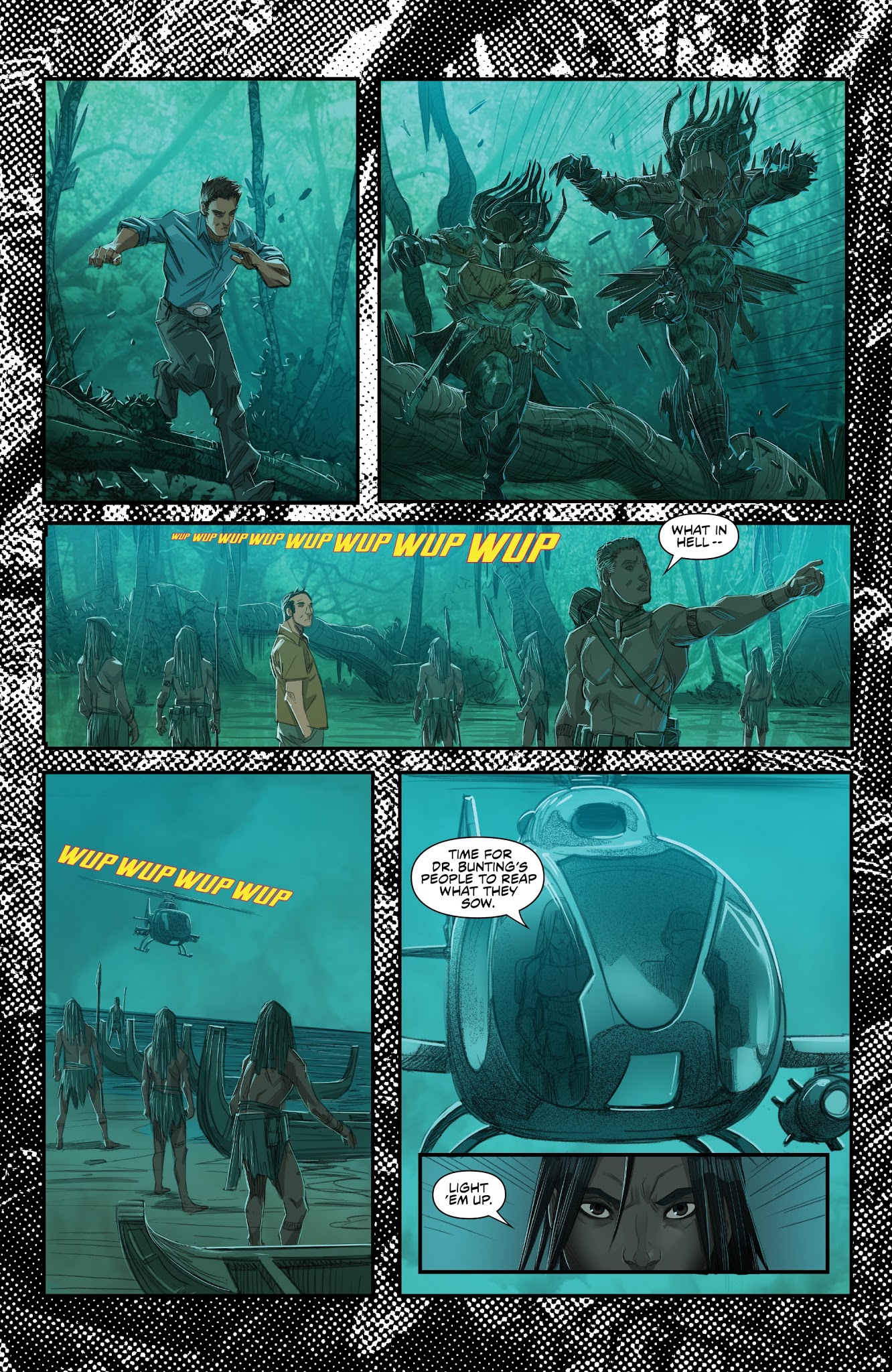 Read online Predator: Hunters comic -  Issue #5 - 19