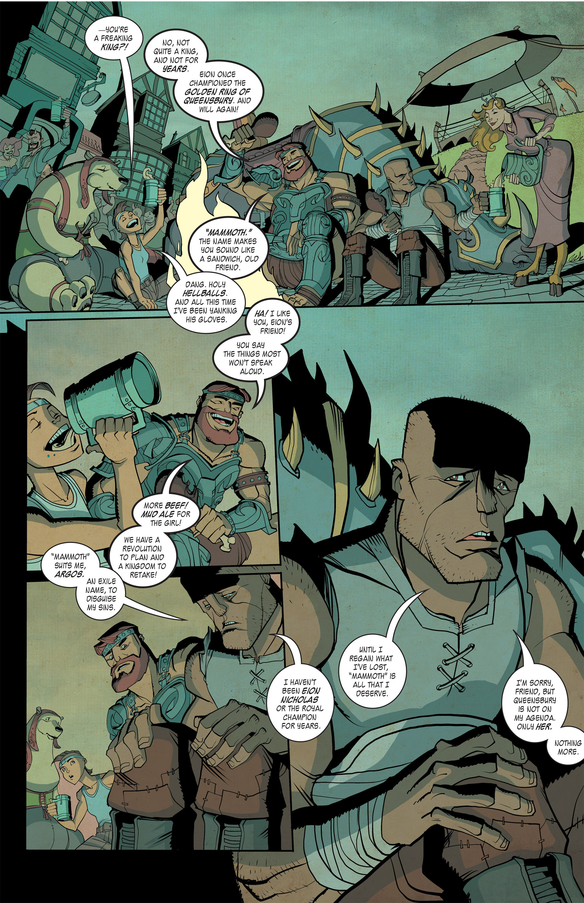 Read online Kings and Canvas comic -  Issue #2 - 14