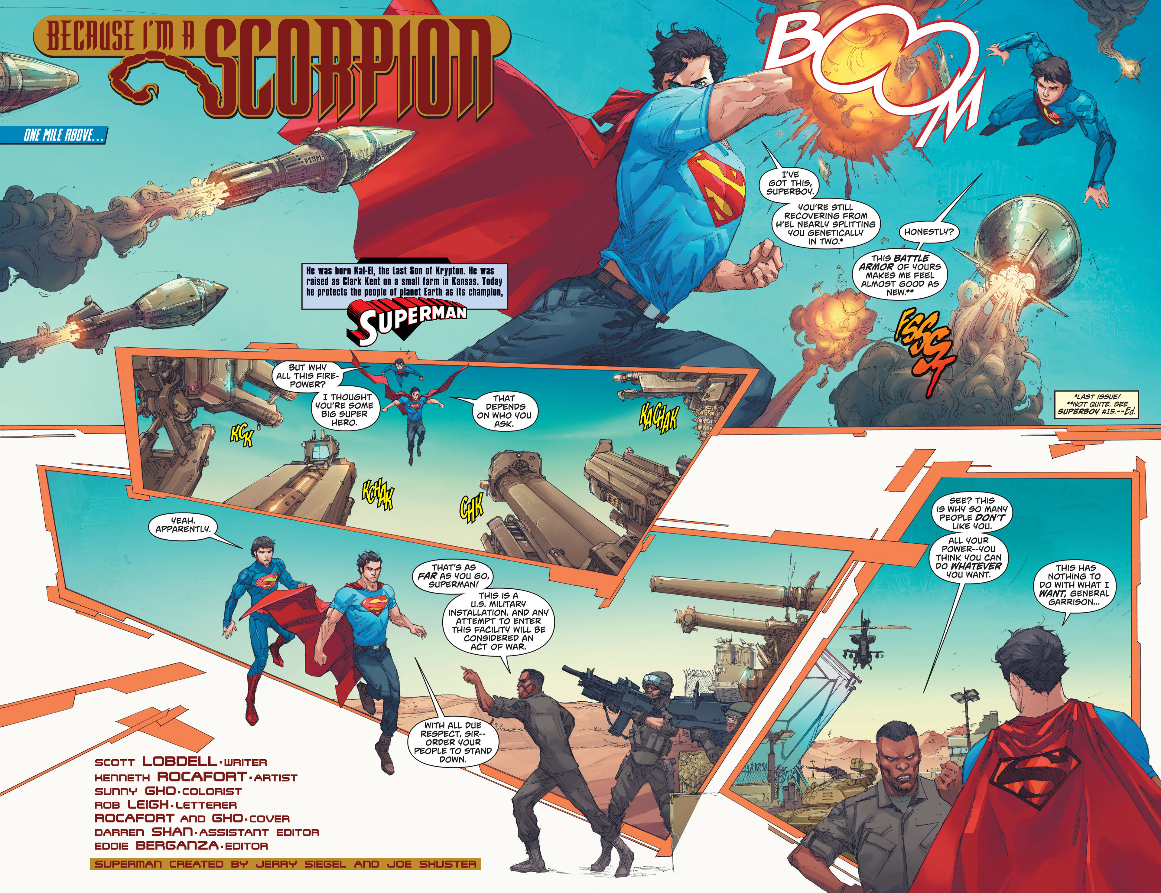 Read online Superman (2011) comic -  Issue #15 - 4