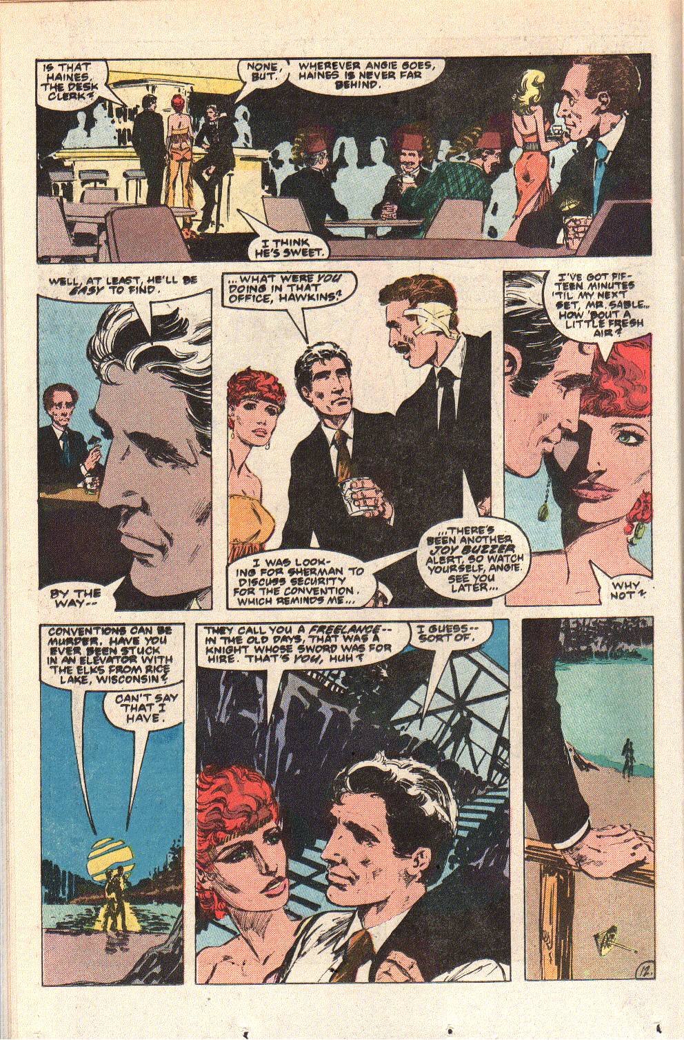 Read online Jon Sable, Freelance comic -  Issue #8 - 14