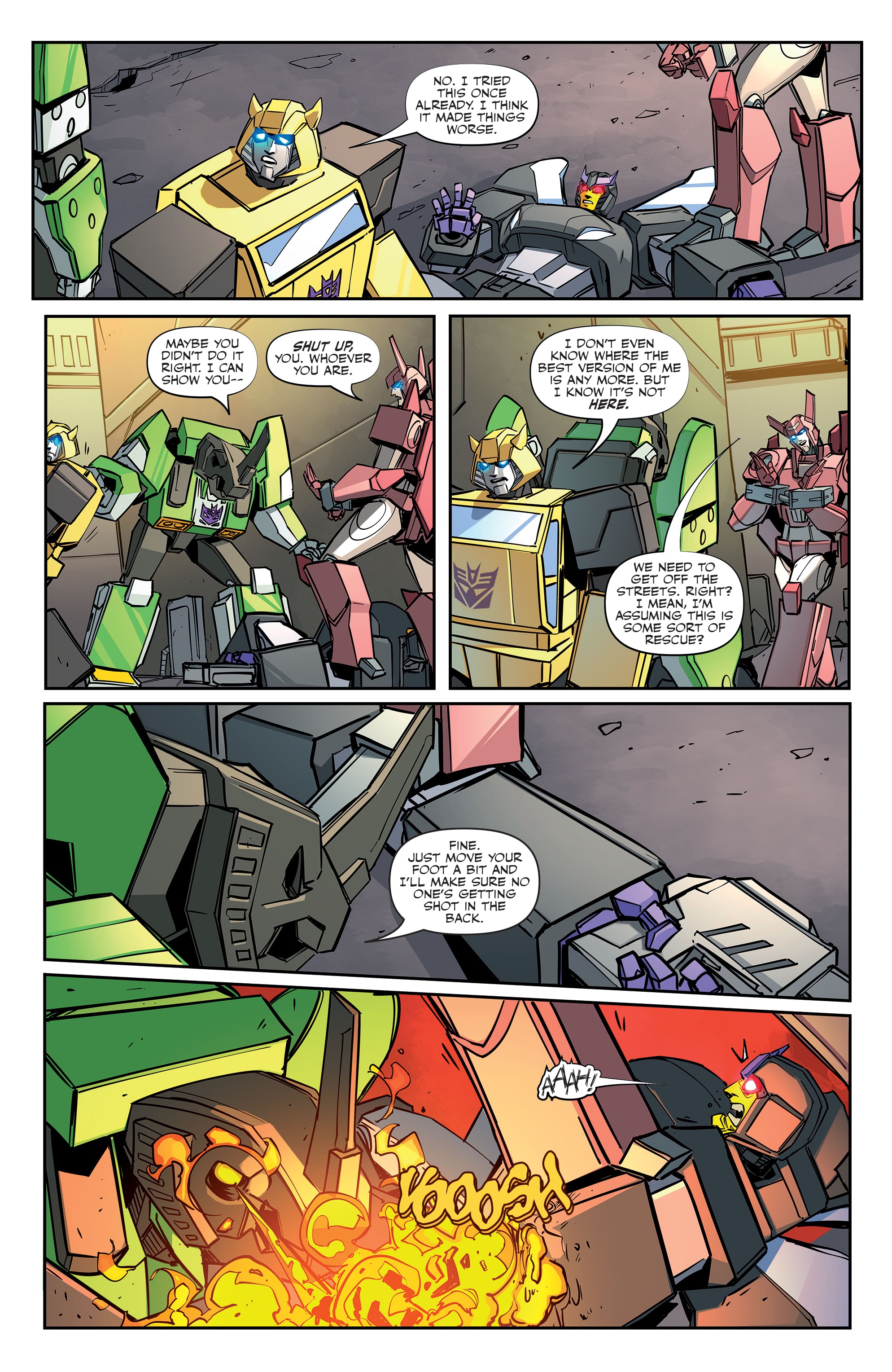 Read online Transformers (2019) comic -  Issue #33 - 21