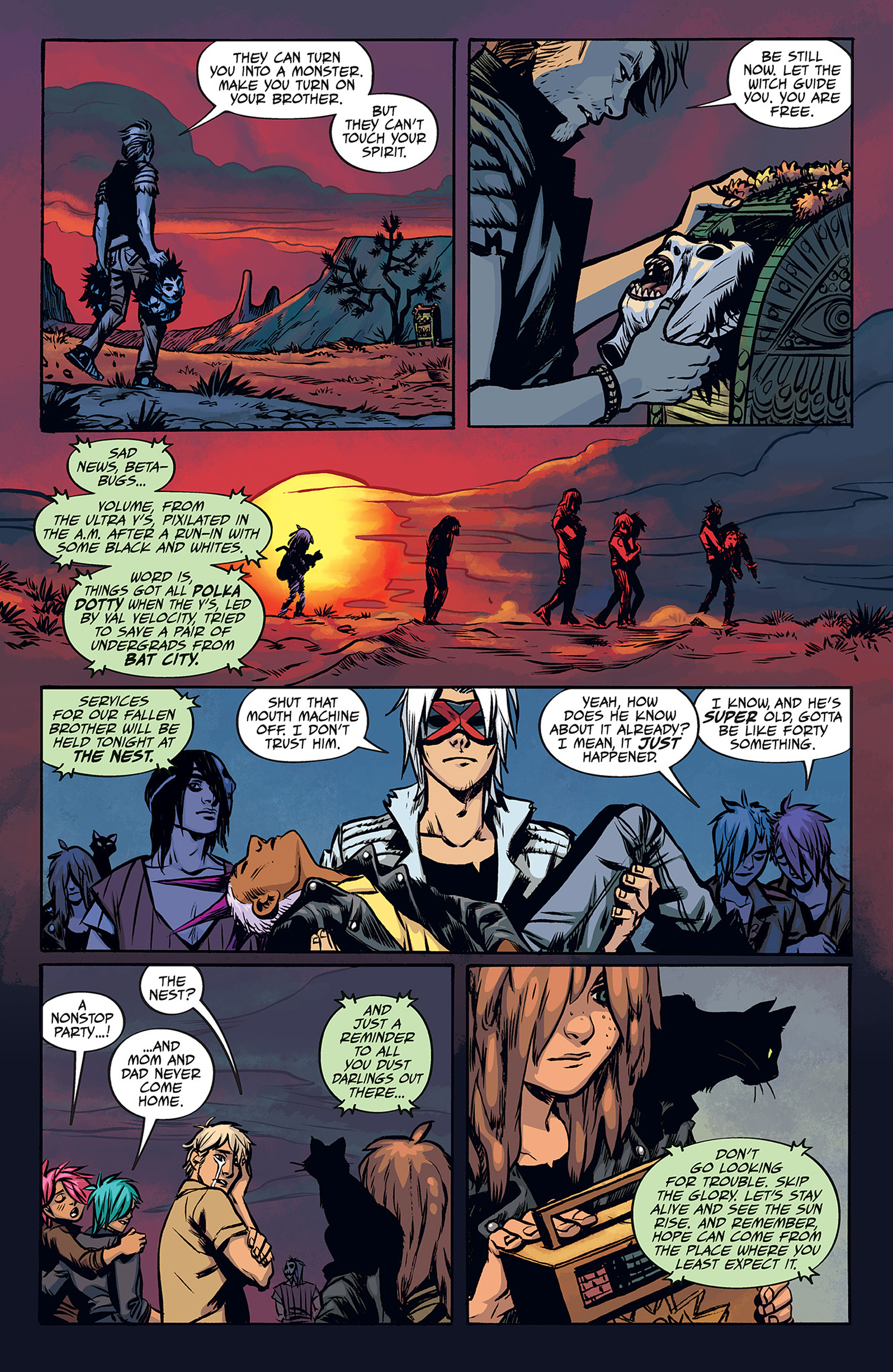 Read online The True Lives Of The Fabulous Killjoys comic -  Issue #1 - 16