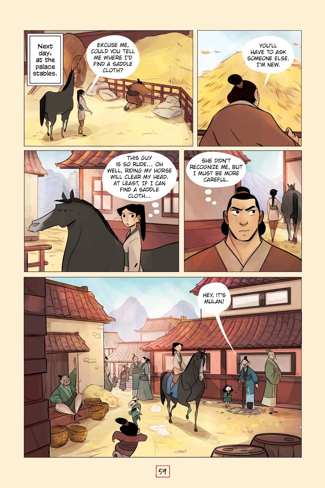 Disney Mulan's Adventure Journal: The Palace of Secrets issue TPB - Page 59