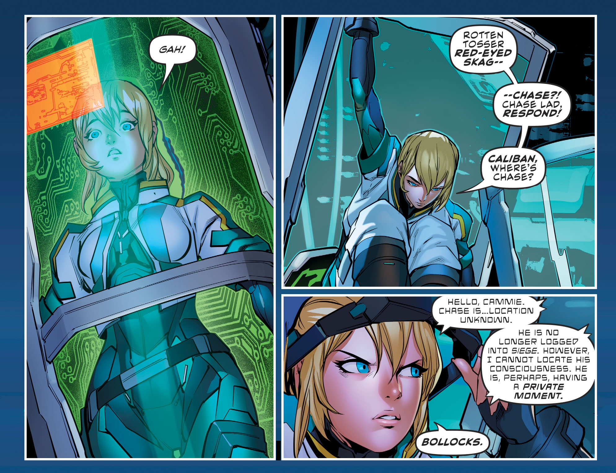 Read online gen:Lock comic -  Issue #6 - 14