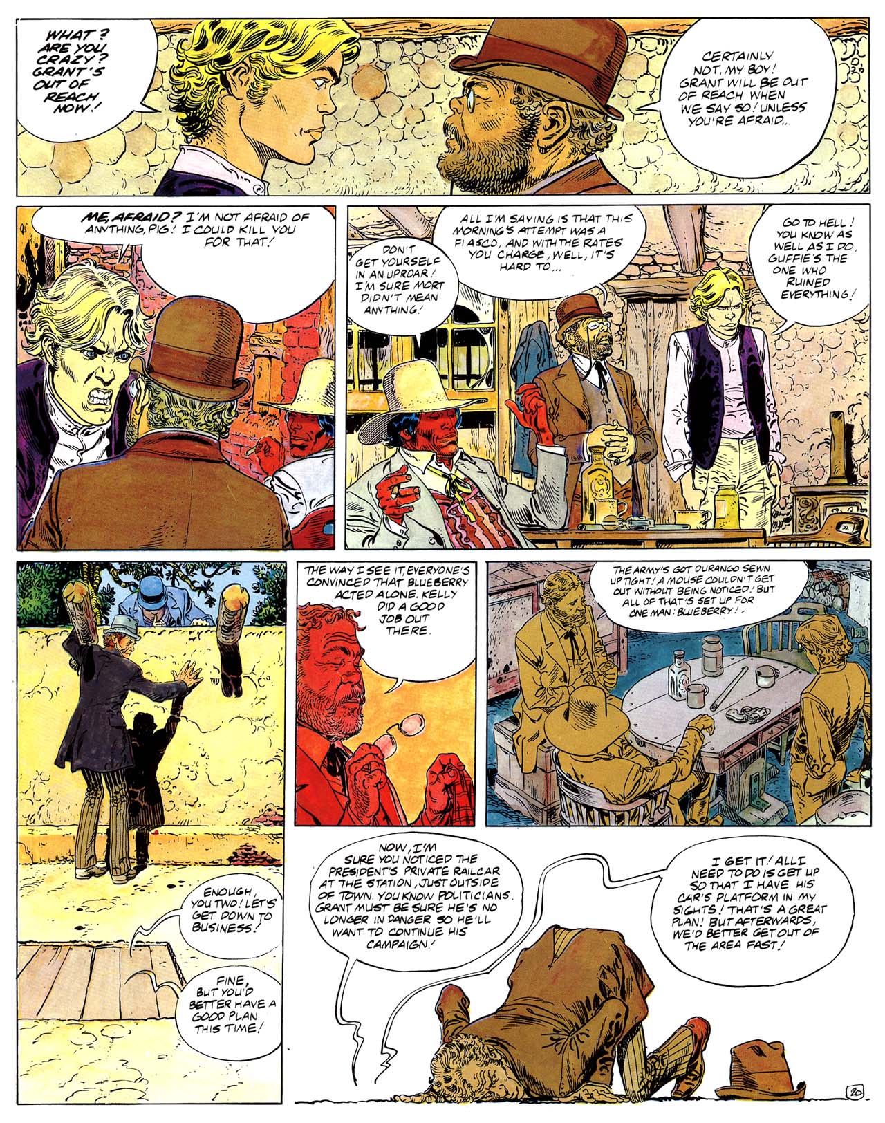 Read online Epic Graphic Novel: Blueberry comic -  Issue #3 - 25