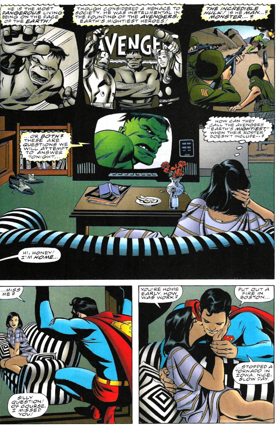 Read online Incredible Hulk vs Superman comic -  Issue # Full - 3