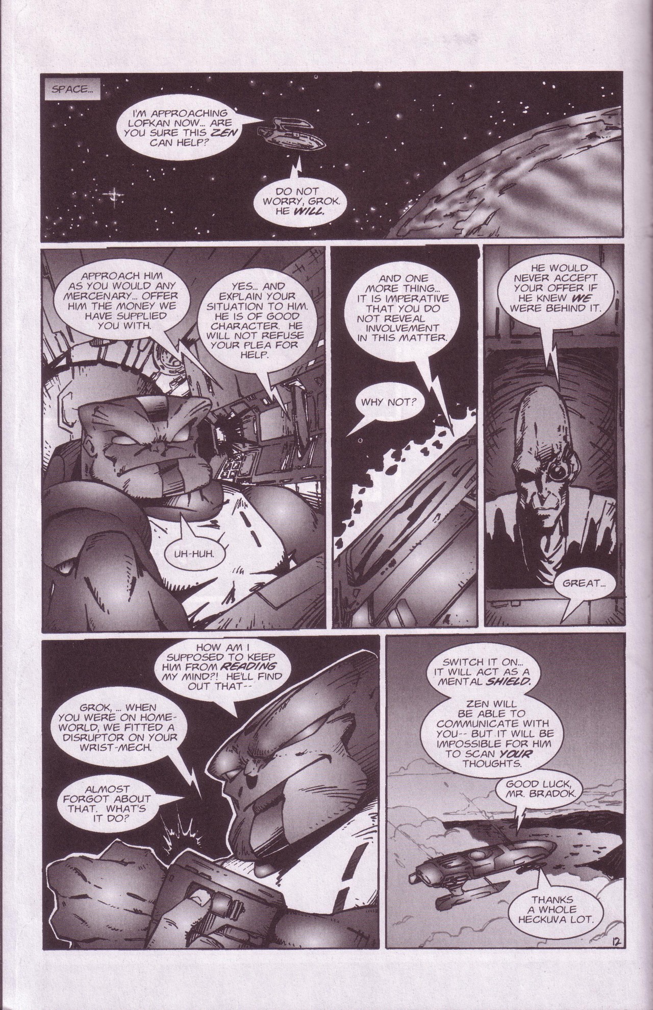 Read online Zen Intergalactic Ninja: Starquest comic -  Issue #1 - 14