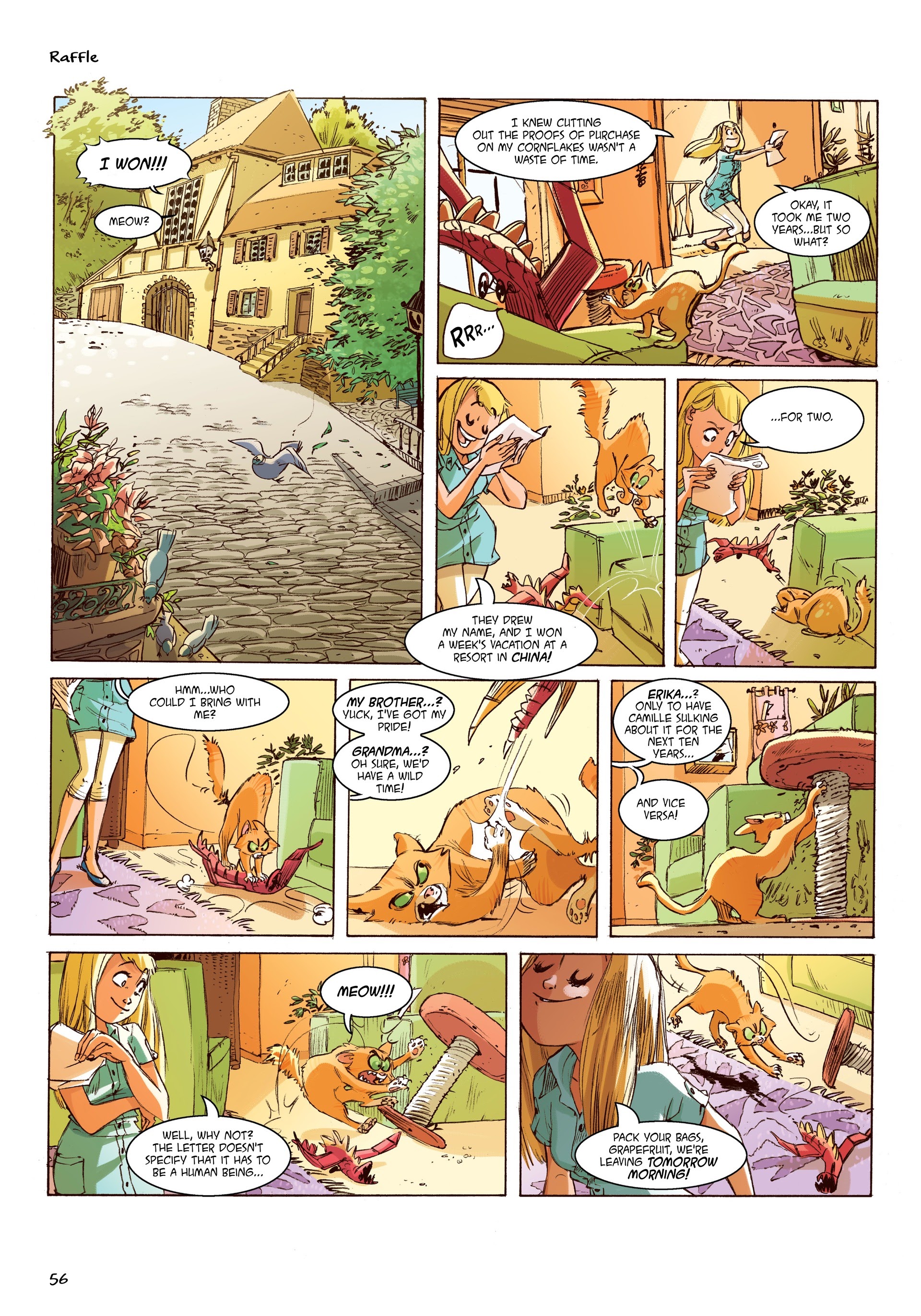 Read online Cats! Purrfect Strangers comic -  Issue # TPB (Part 1) - 57