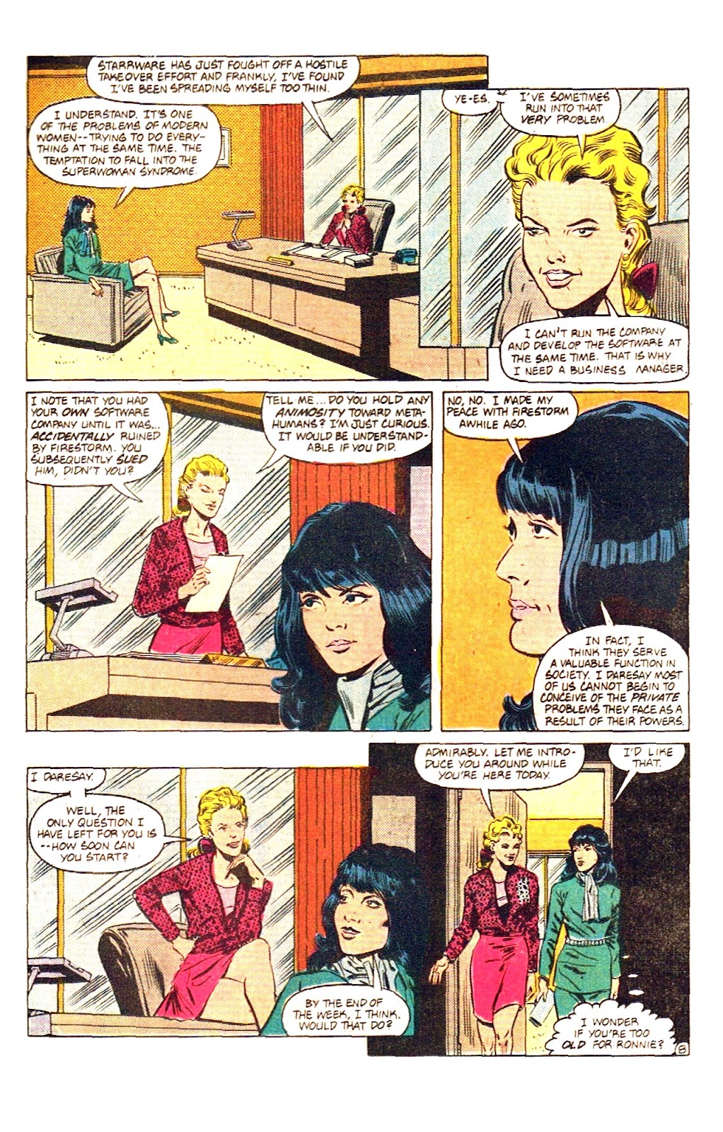 Firestorm, the Nuclear Man issue 77 - Page 11