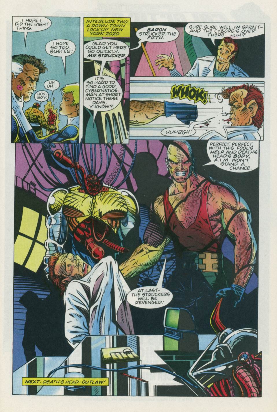 Read online Death's Head II (vol. 1) comic -  Issue #2 - 22
