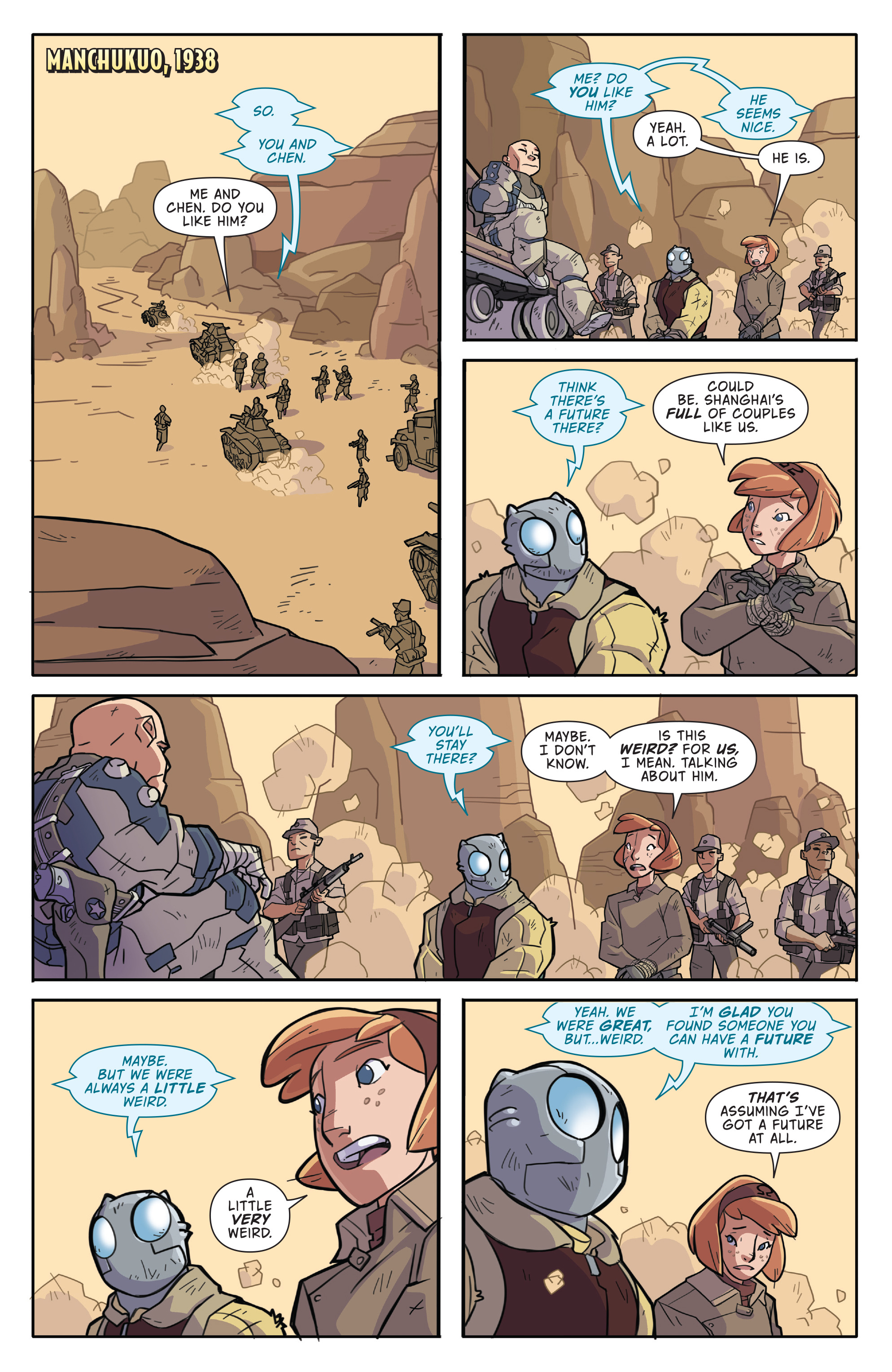 Read online Atomic Robo and the Temple of Od comic -  Issue #2 - 6