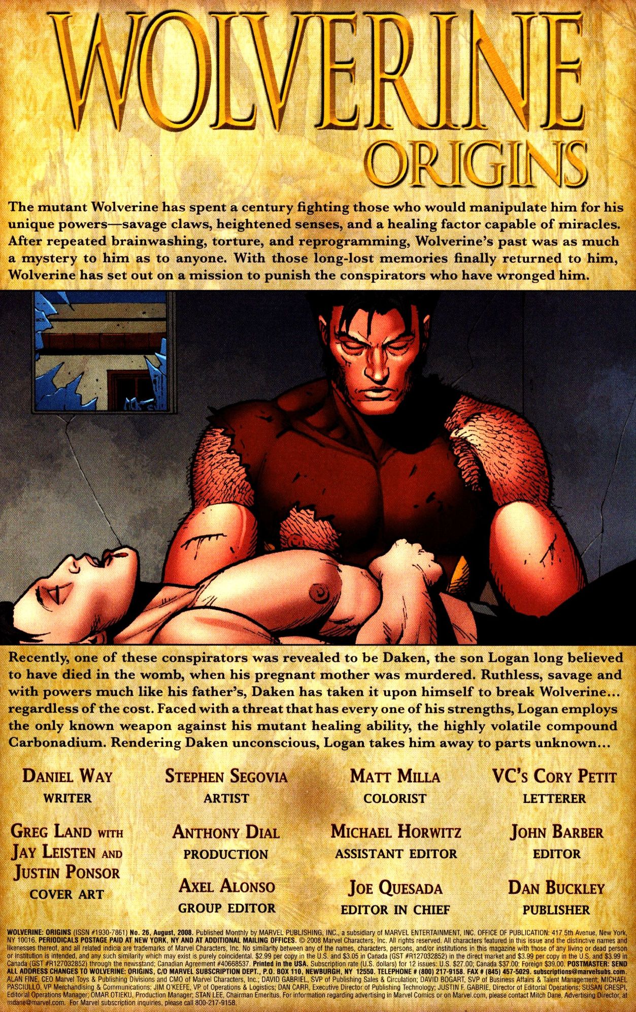 Read online Wolverine: Origins comic -  Issue #26 - 4