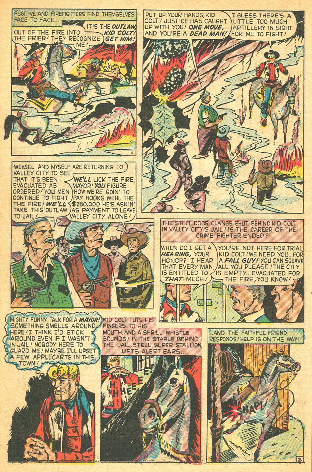 Read online Kid Colt Outlaw comic -  Issue #3 - 35