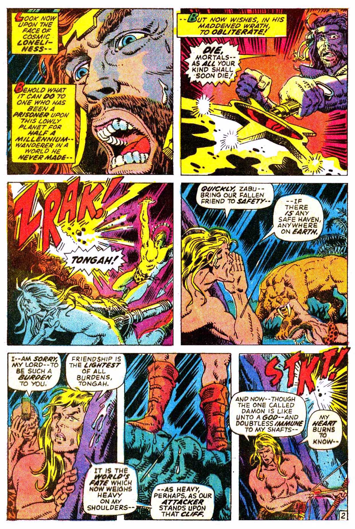 Read online Astonishing Tales (1970) comic -  Issue #7 - 13