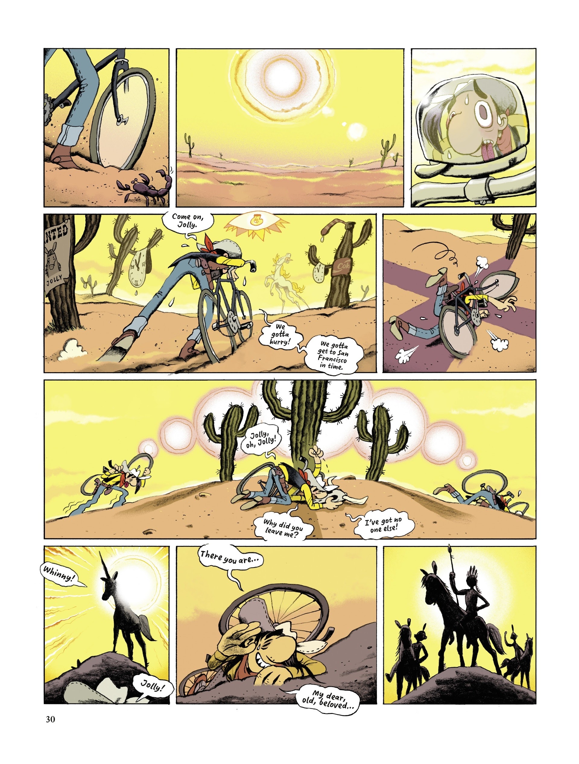 Read online Lucky Luke Saddles Up comic -  Issue # TPB - 30
