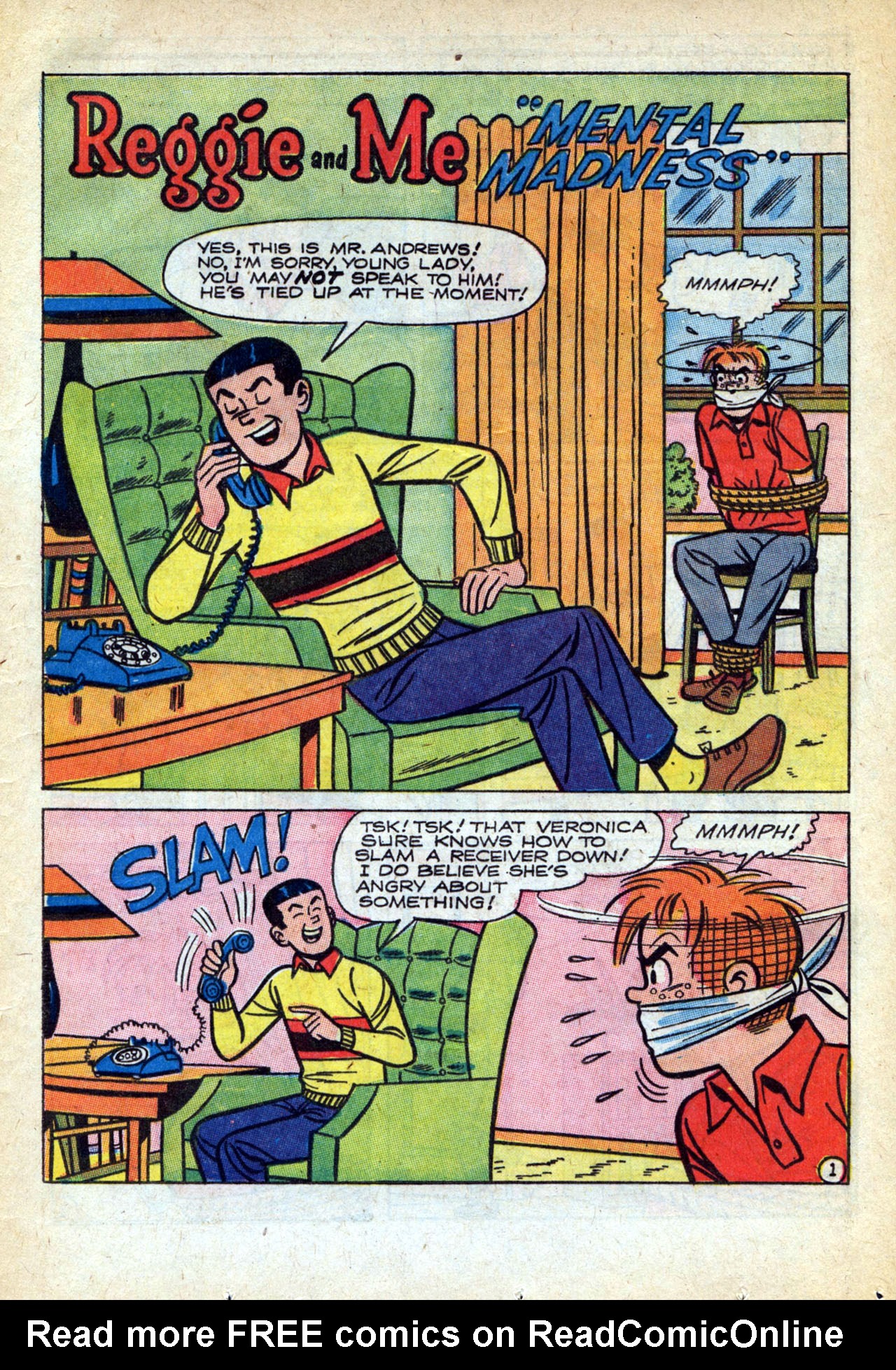 Read online Reggie and Me (1966) comic -  Issue #25 - 13