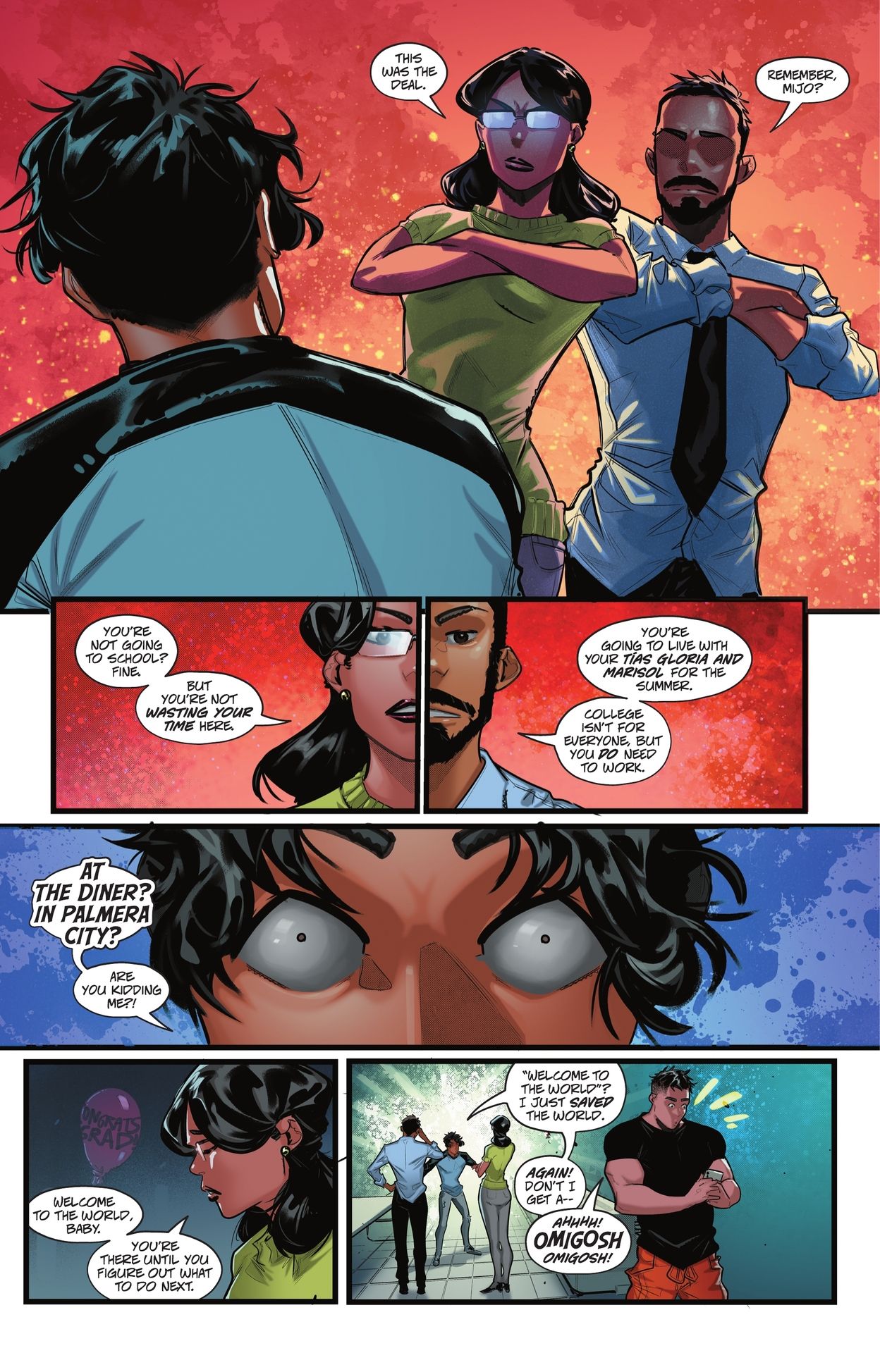 Read online Blue Beetle: Graduation Day comic -  Issue #1 - 22