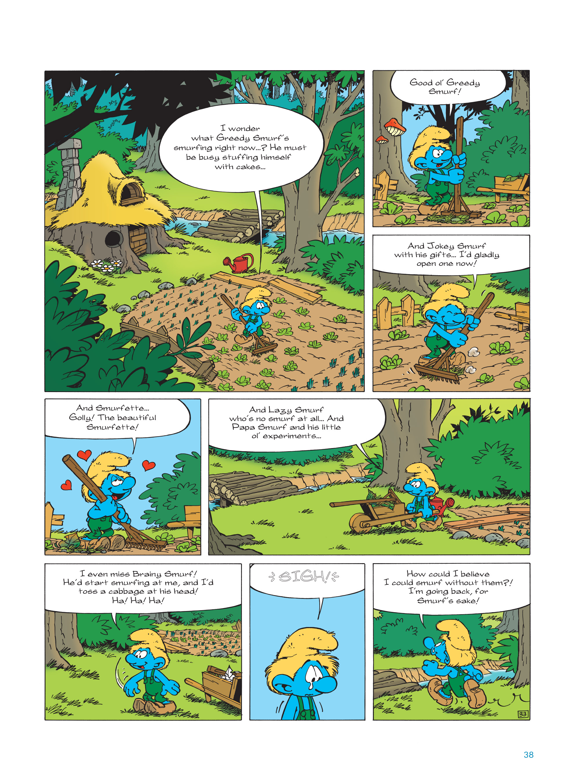 Read online The Smurfs comic -  Issue #23 - 38