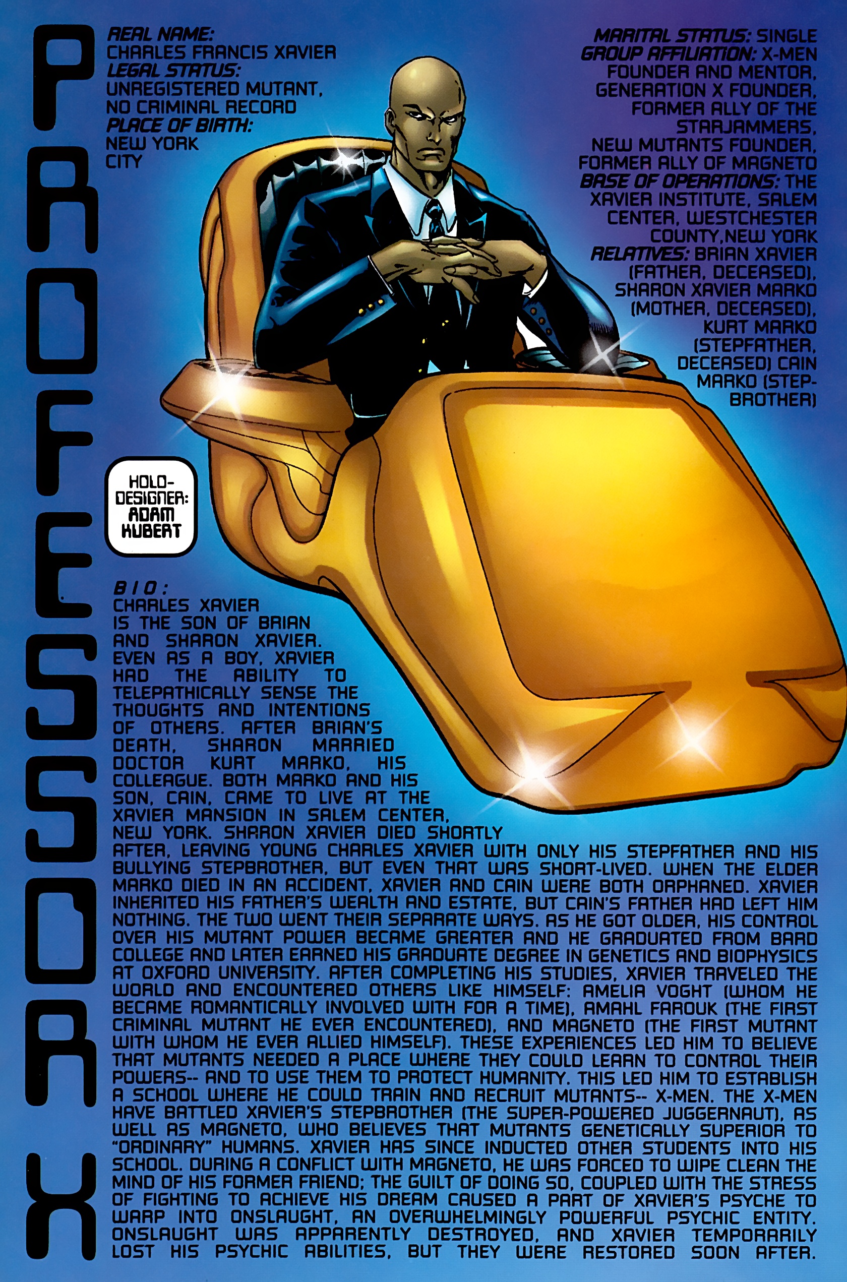 Read online X-Men: Declassified comic -  Issue # Full - 32