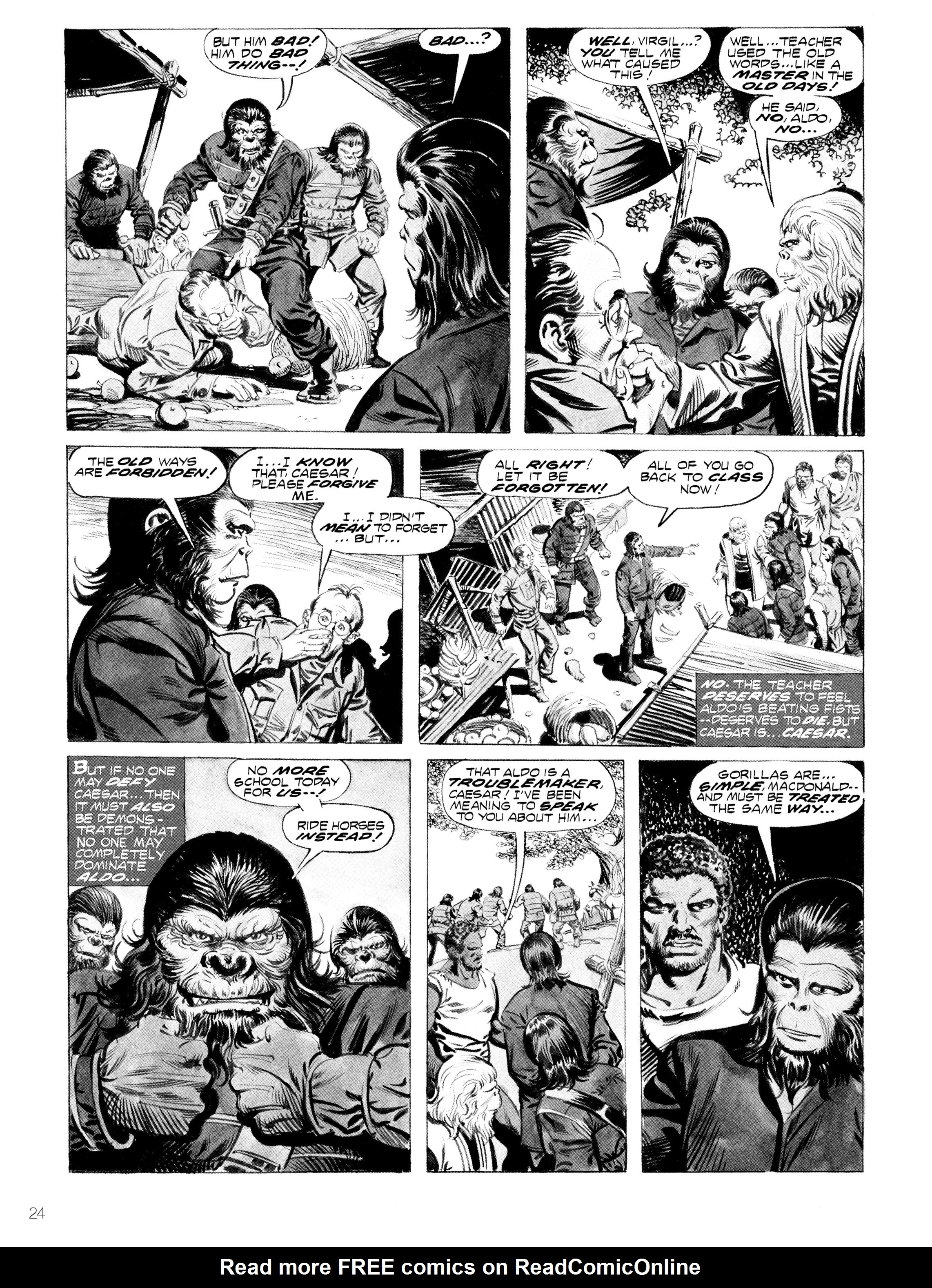 Read online Planet of the Apes: Archive comic -  Issue # TPB 4 (Part 1) - 21