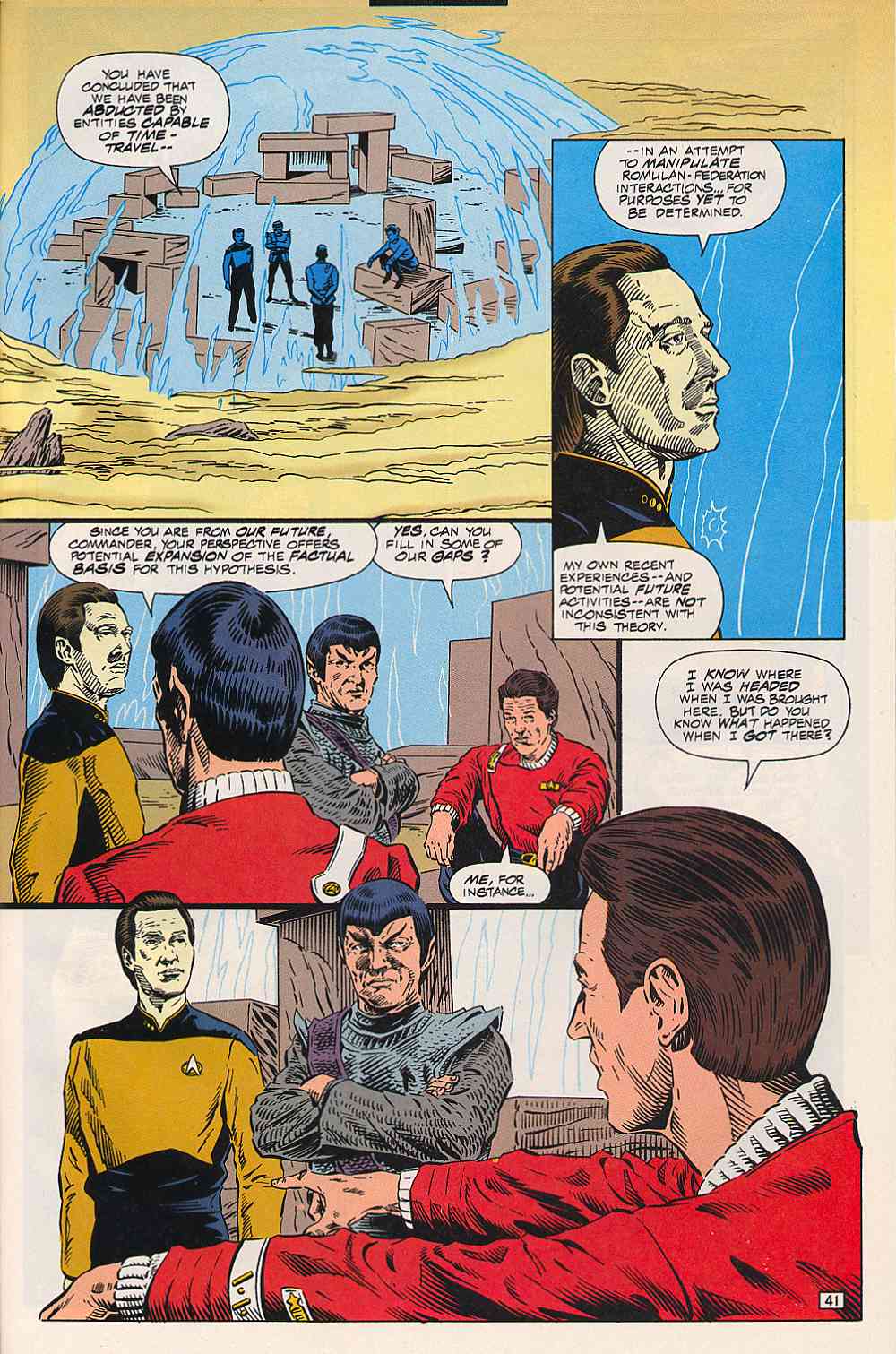 Read online Star Trek (1989) comic -  Issue # _Annual 6 - 50