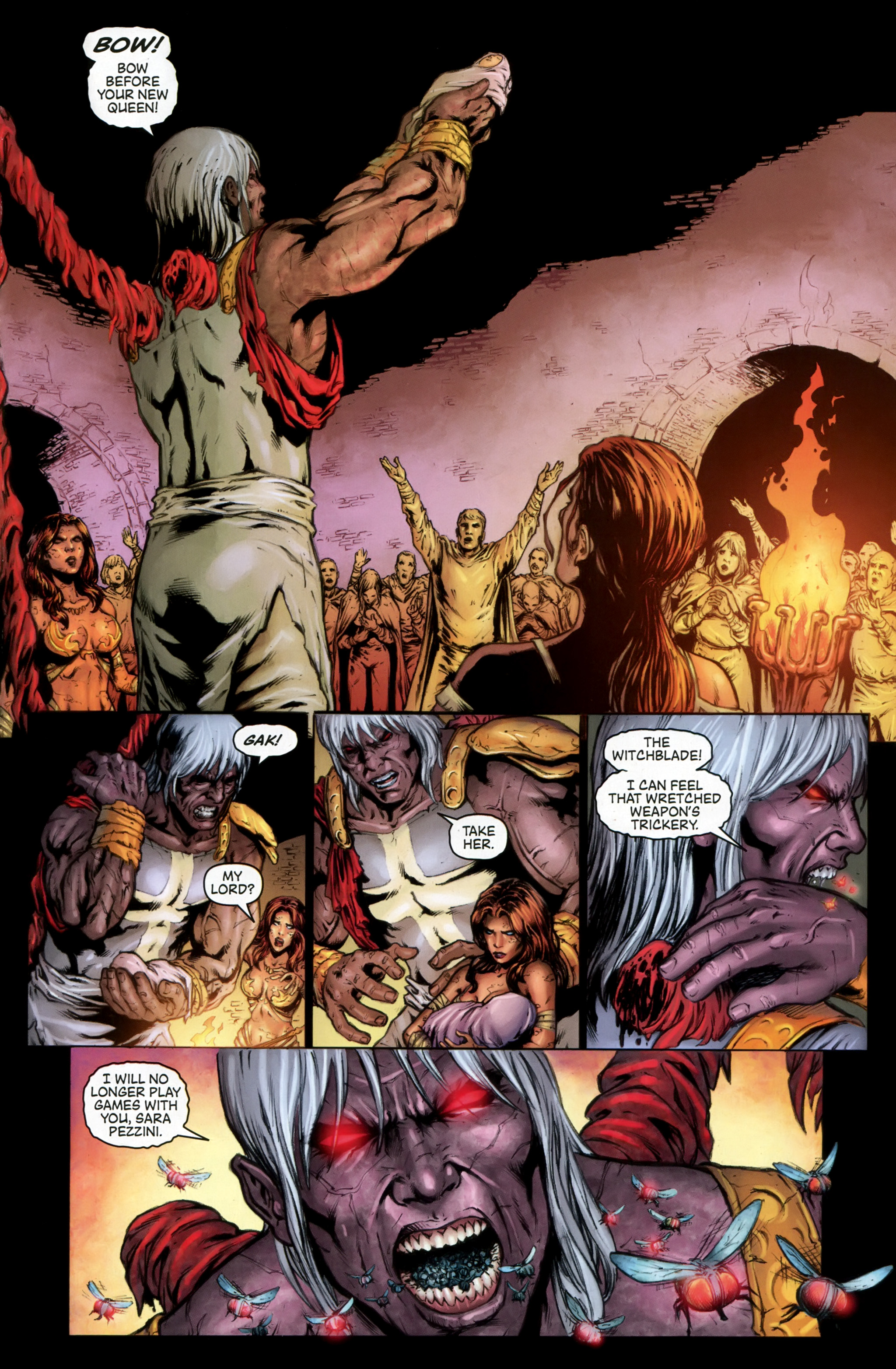 Read online Witchblade/Red Sonja comic -  Issue #4 - 8