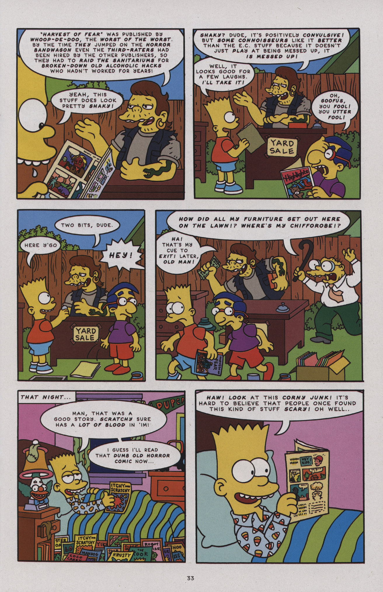 Read online Treehouse of Horror comic -  Issue #17 - 34