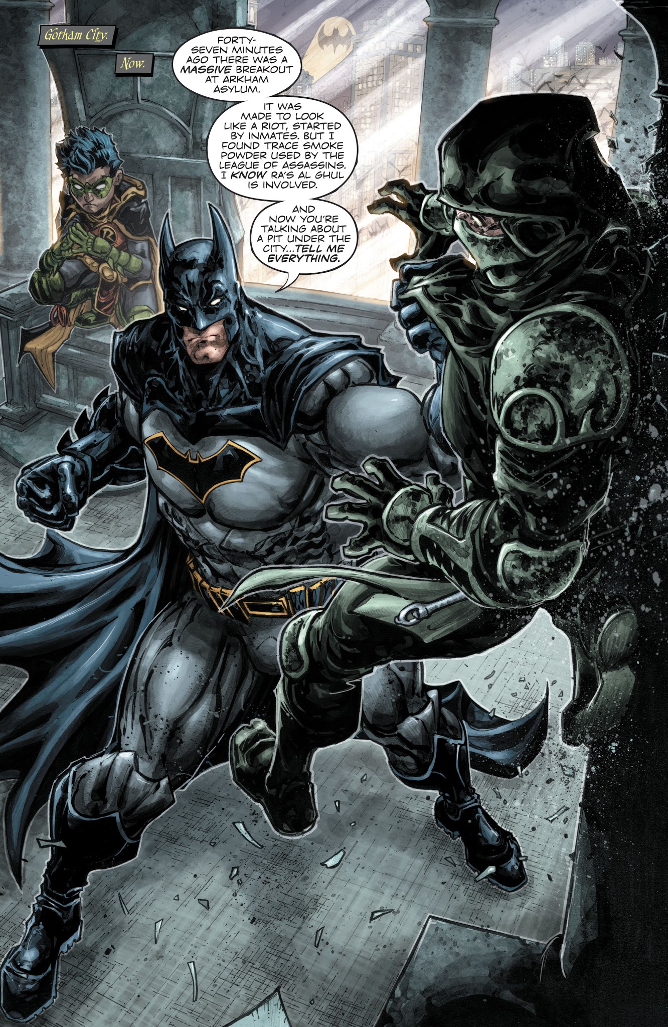 Read online Batman/Teenage Mutant Ninja Turtles II comic -  Issue #1 - 12