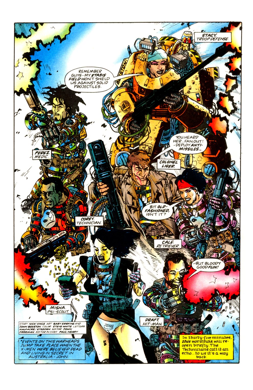 Read online Warheads comic -  Issue #1 - 3