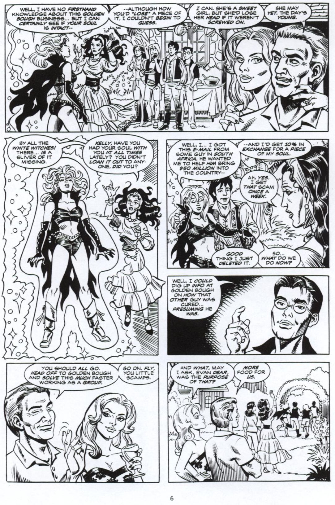 Read online Soulsearchers and Company comic -  Issue #74 - 7