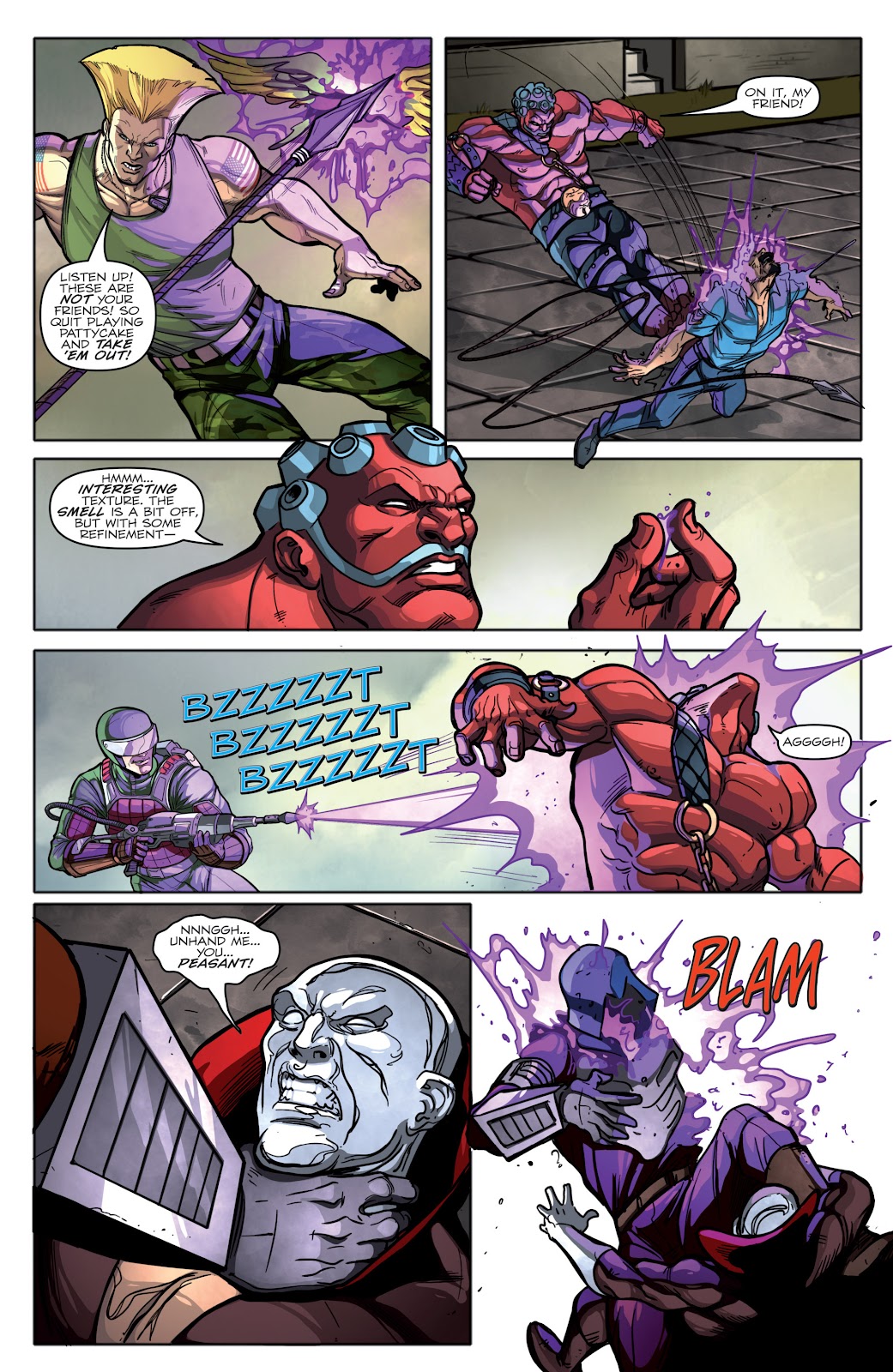 Street Fighter X G.I. Joe issue 6 - Page 7