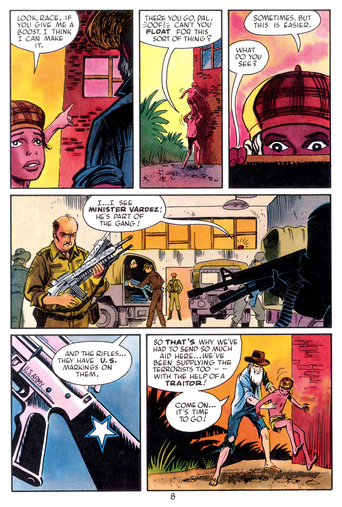 Read online Jonny Quest comic -  Issue #3 - 10