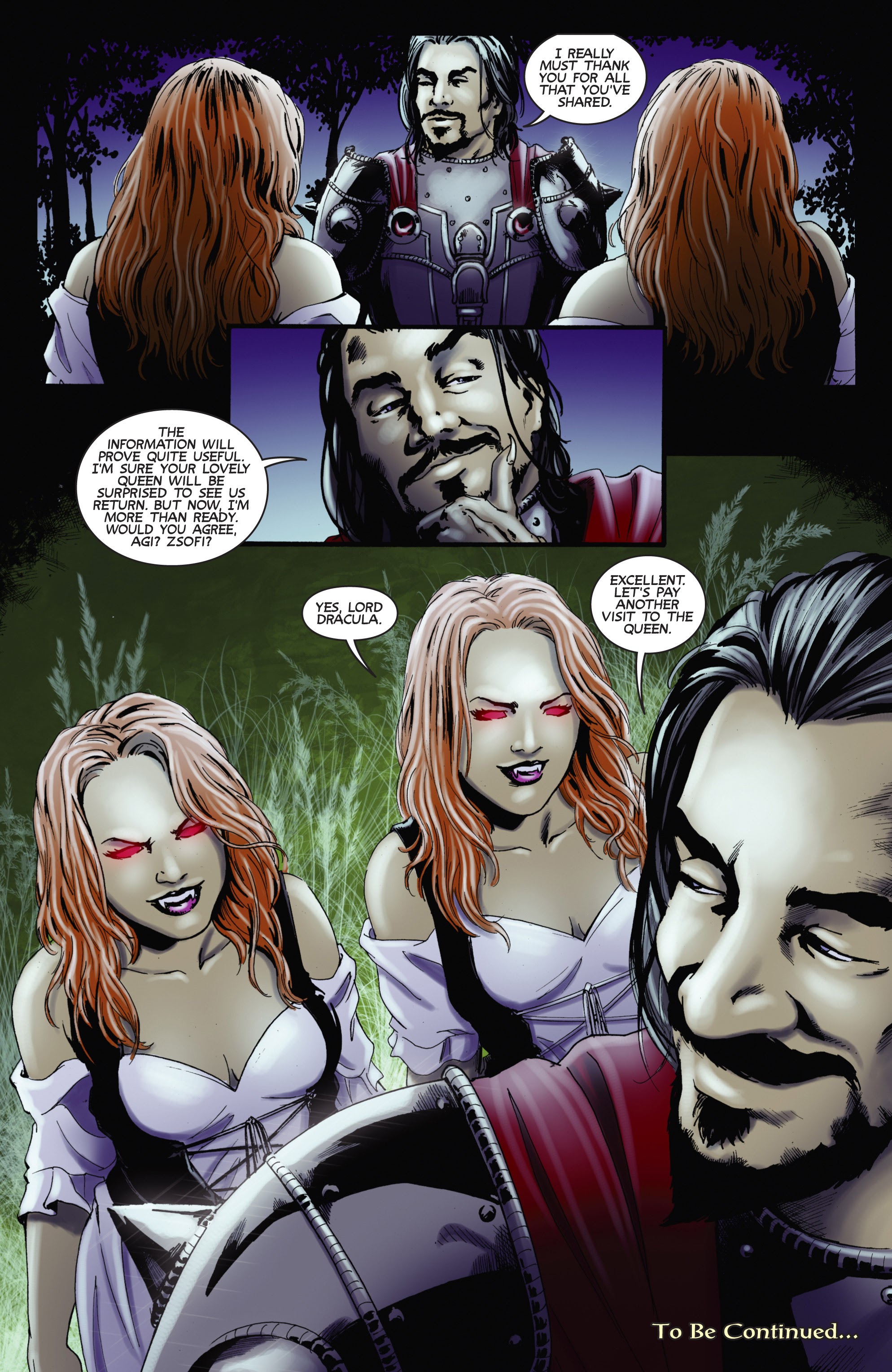 Read online Blood Queen Vs. Dracula comic -  Issue #2 - 25